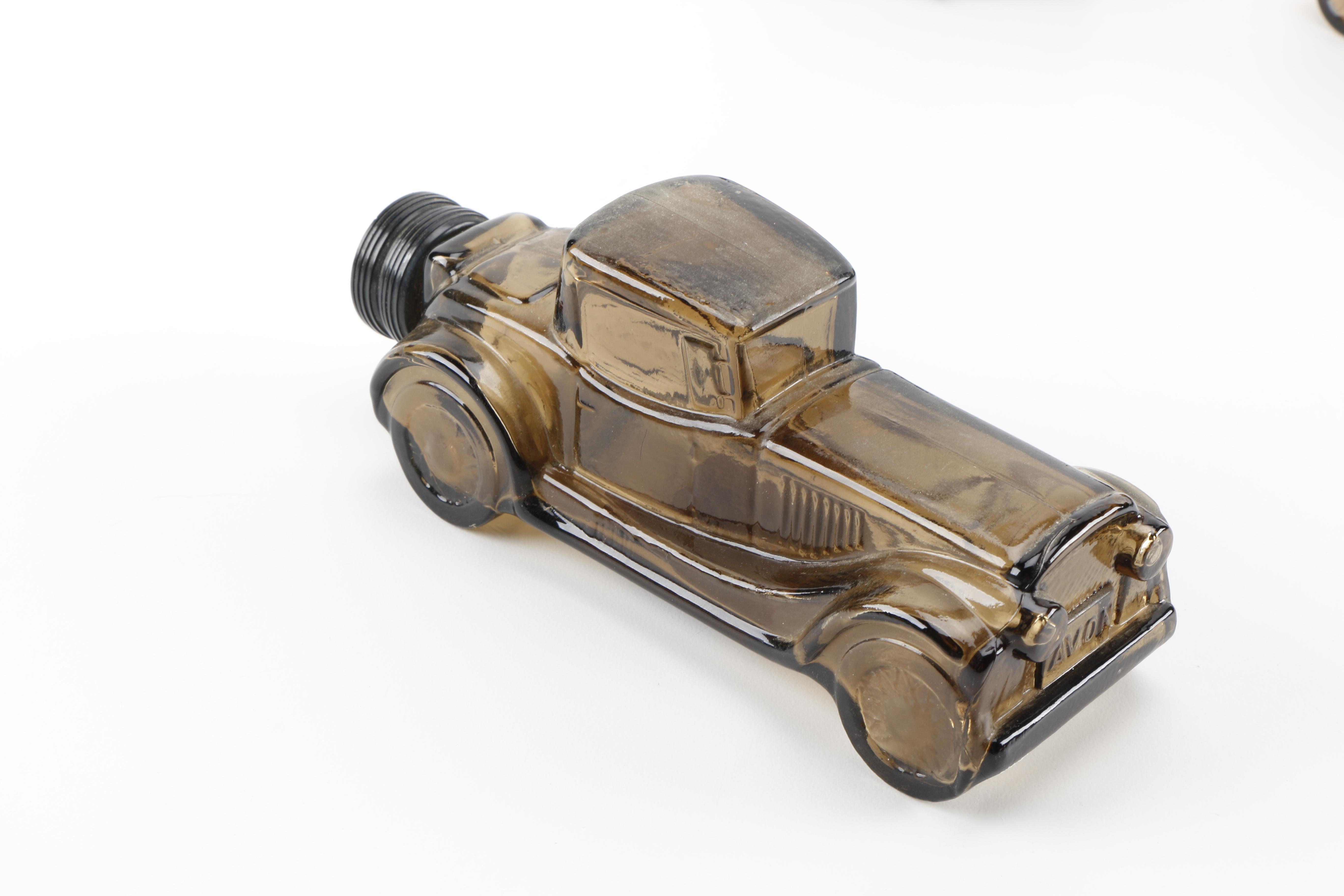 Collection of Avon Cologne and Aftershave Decanters