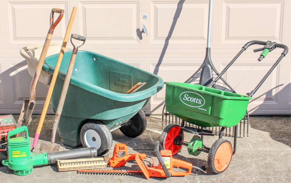 Great Collection Of Tools and Gardening Equipment