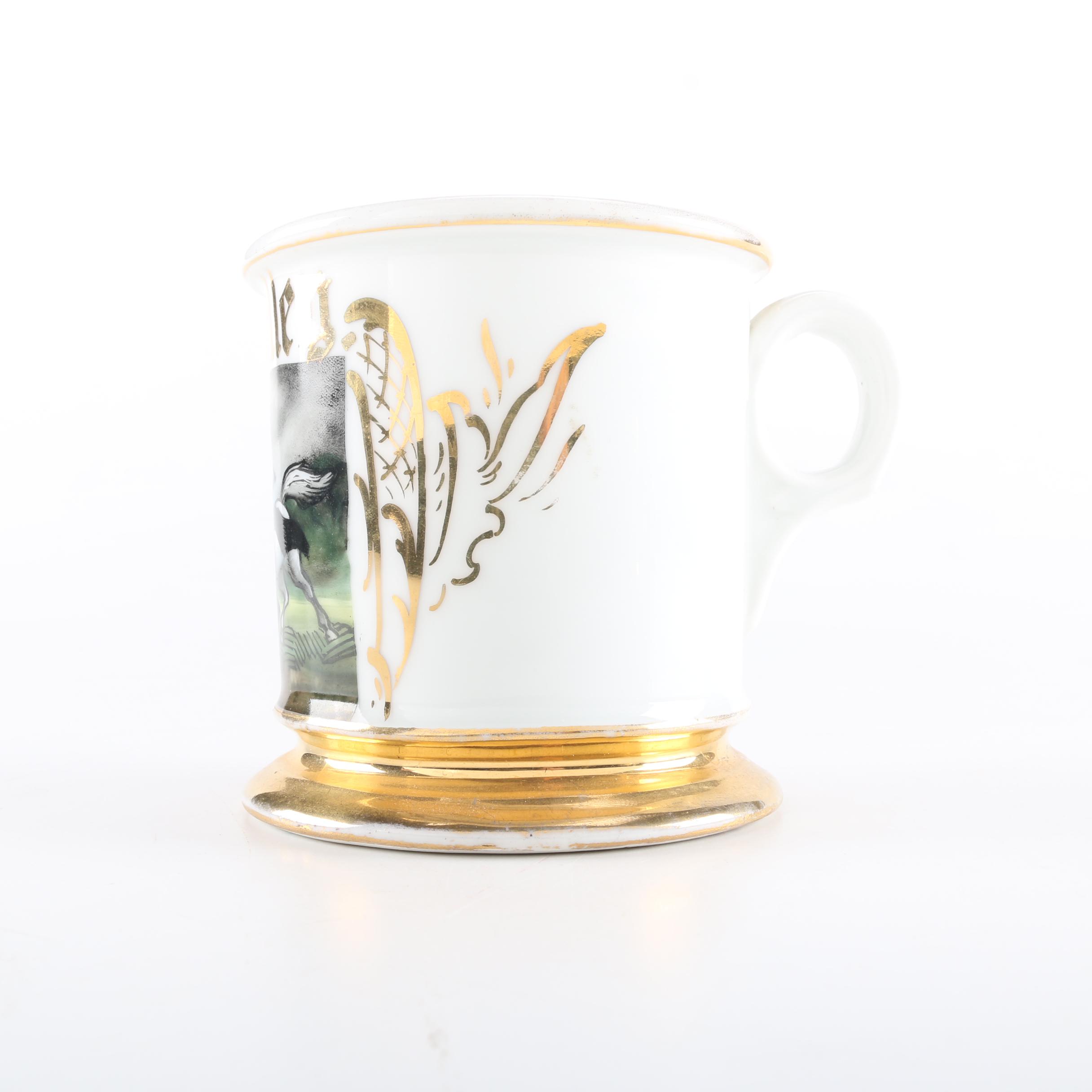 19th Century Shaving Mugs