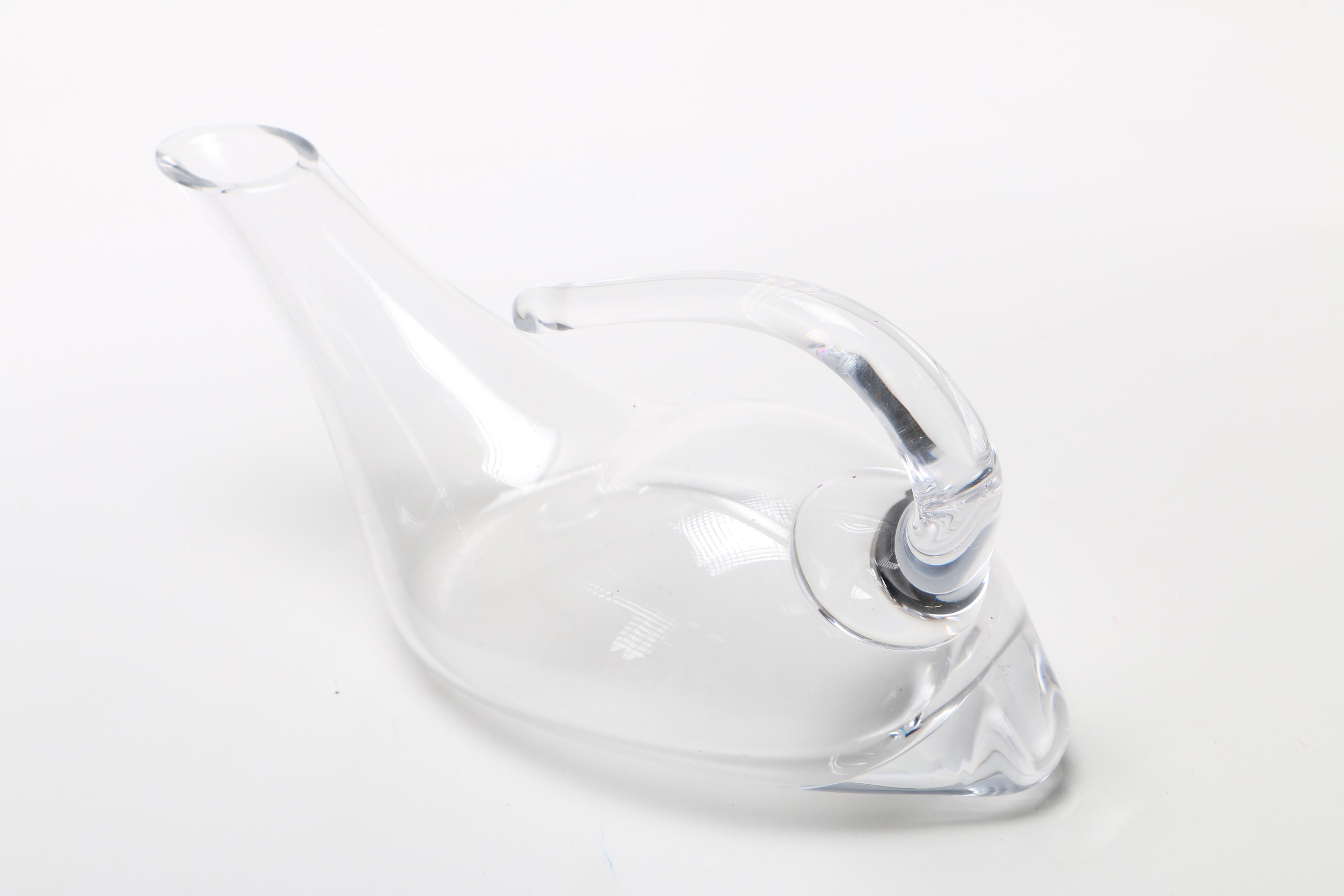 Varied Shaped Crystal Decanters