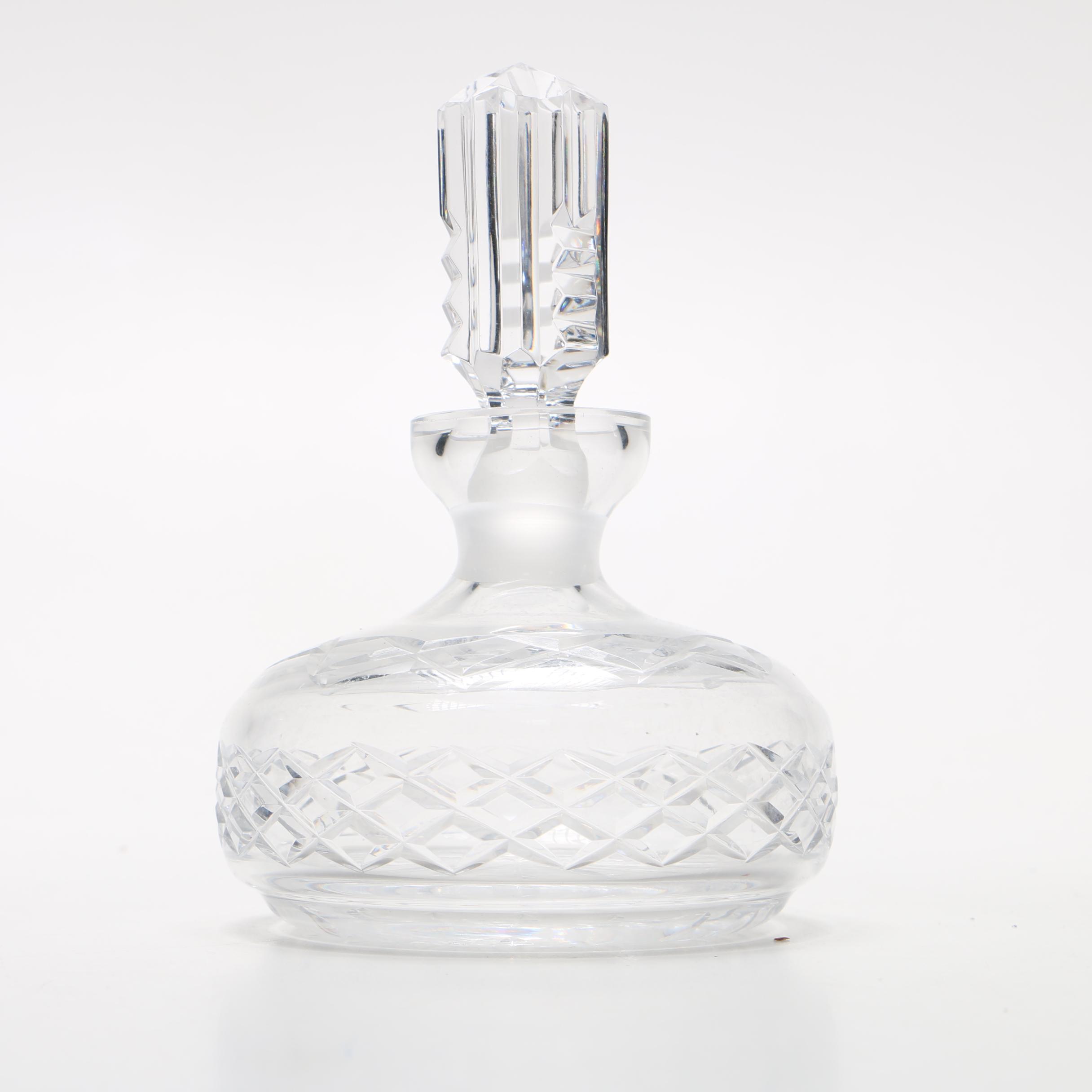 Varied Shaped Crystal Decanters