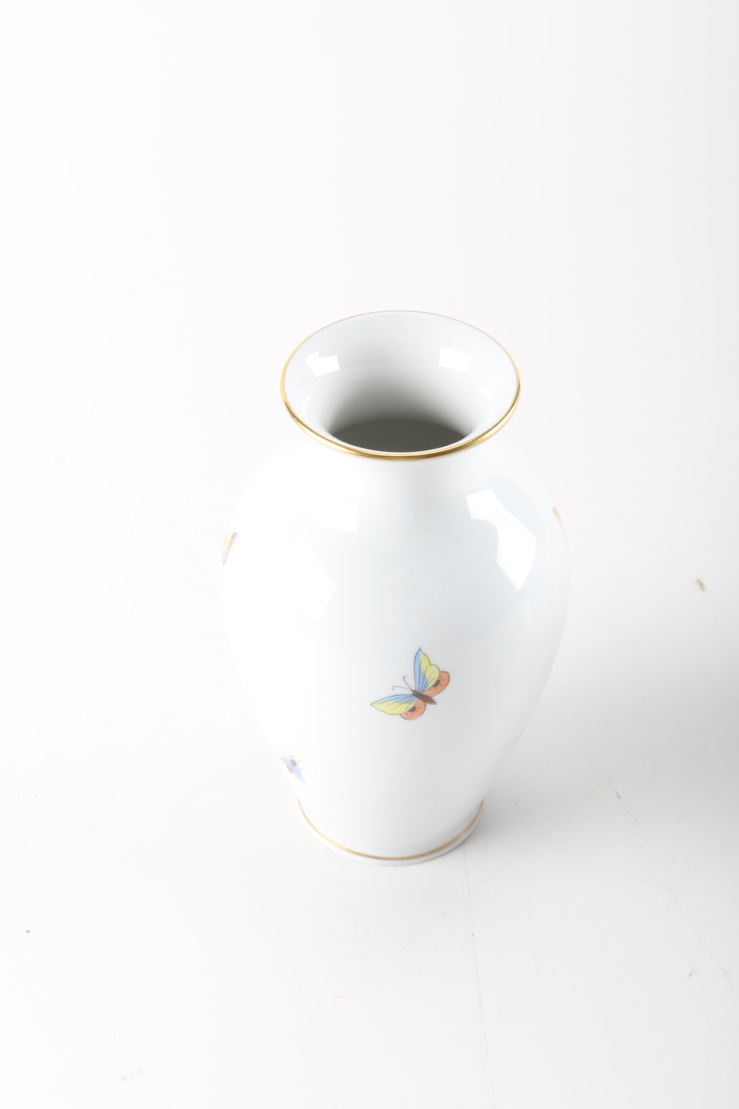 Hand-Painted Herend "Rothschild's Bird" Pieces