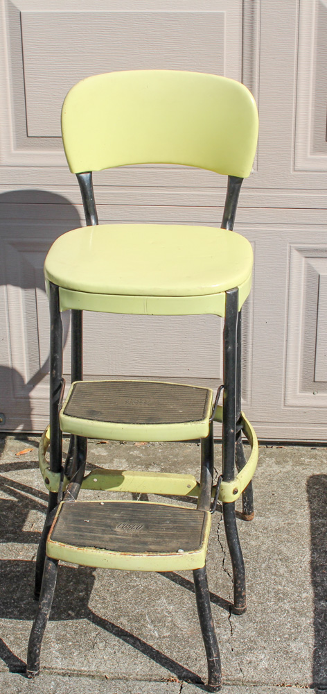 Collection of Vintage Metal Furniture, Including Cosco