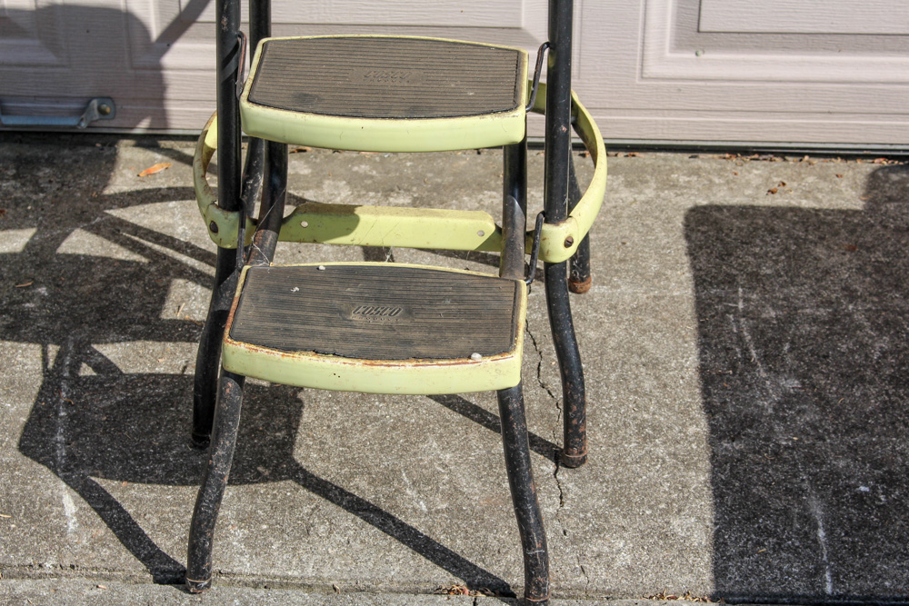 Collection of Vintage Metal Furniture, Including Cosco