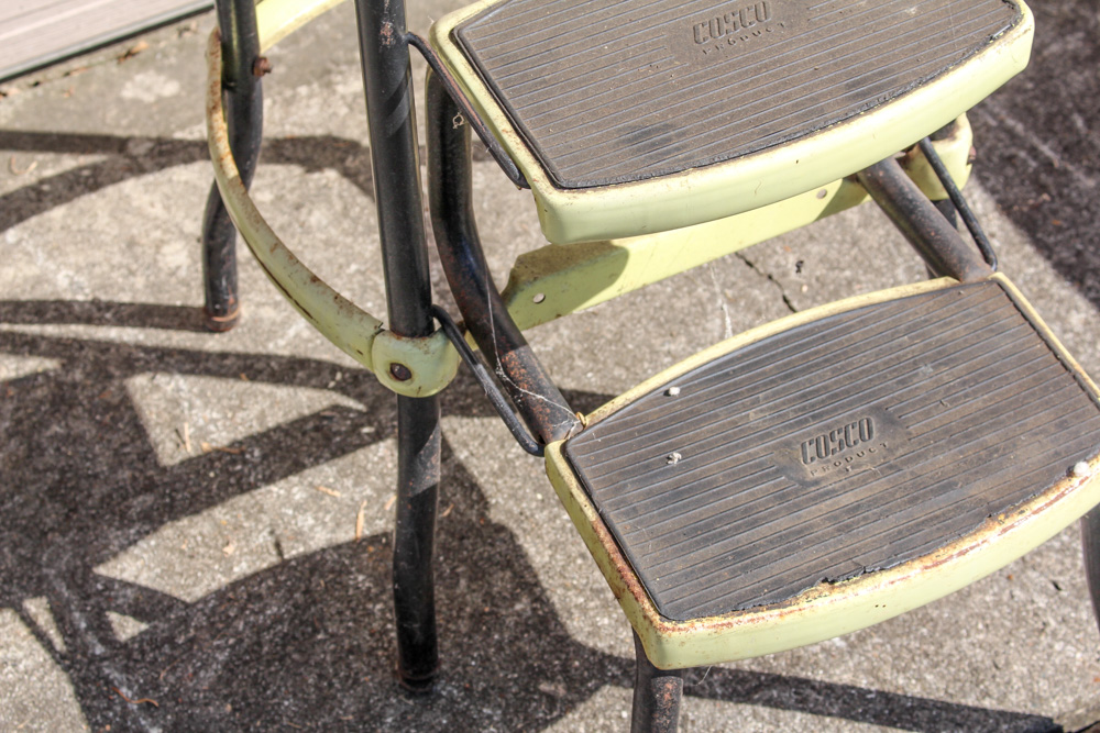 Collection of Vintage Metal Furniture, Including Cosco