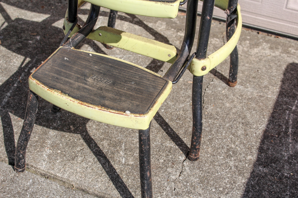 Collection of Vintage Metal Furniture, Including Cosco