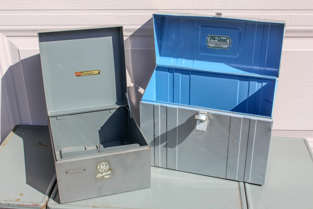 Collection of Vintage Metal Furniture, Including Cosco