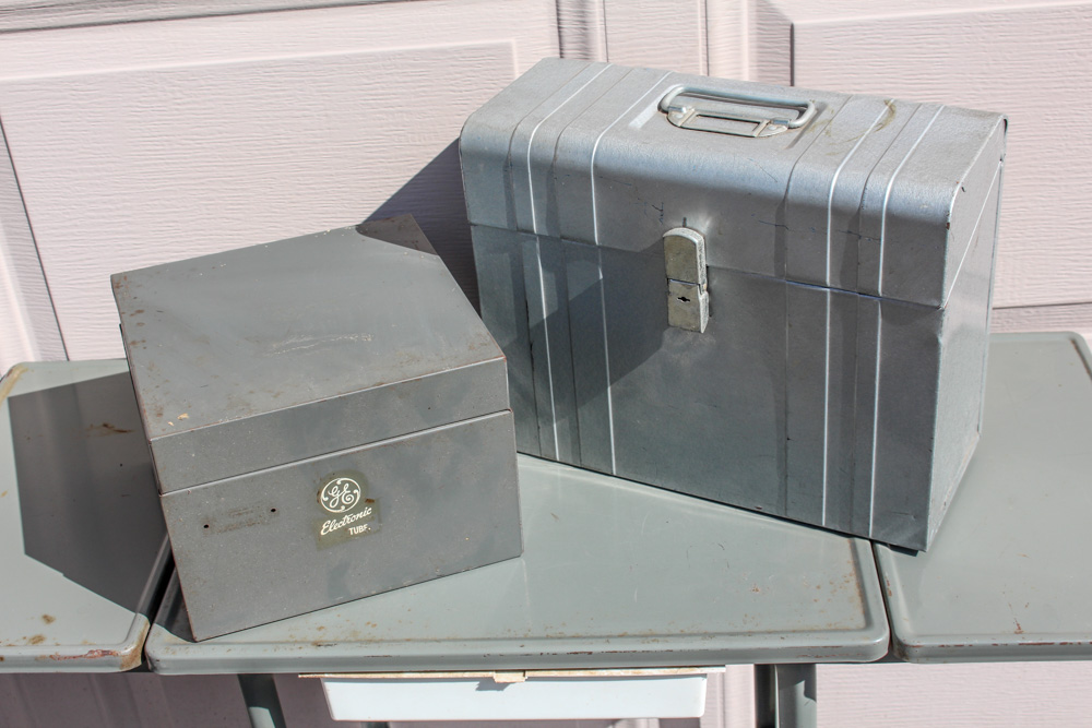 Collection of Vintage Metal Furniture, Including Cosco