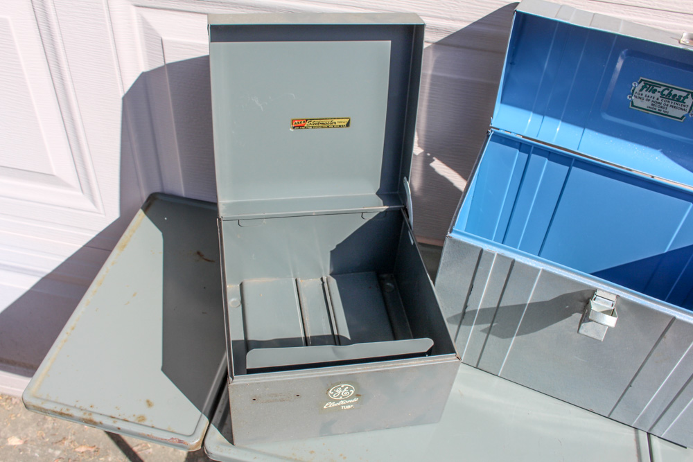 Collection of Vintage Metal Furniture, Including Cosco