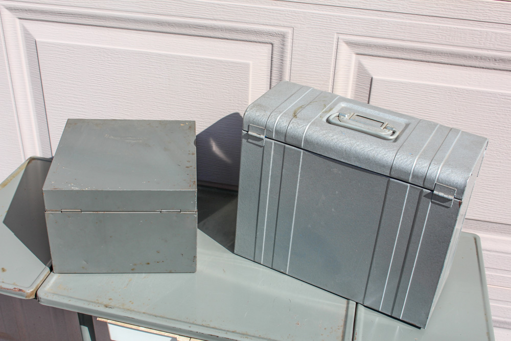 Collection of Vintage Metal Furniture, Including Cosco