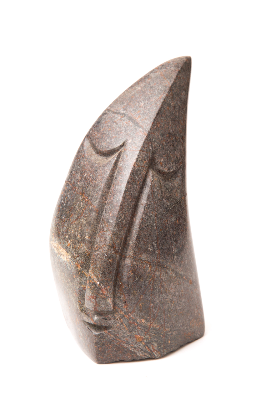 Nevison Solomon Abstract Shona Serpentine Sculpture