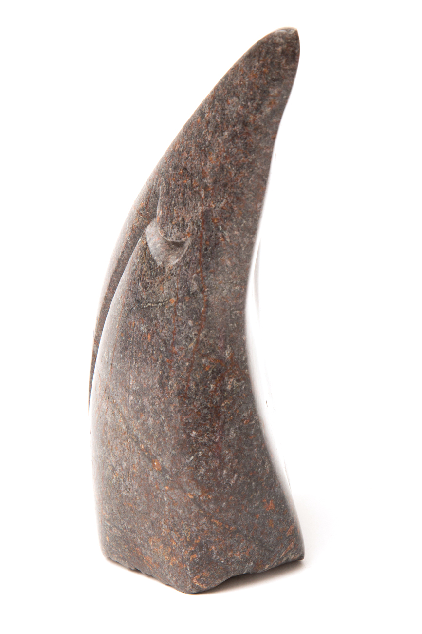 Nevison Solomon Abstract Shona Serpentine Sculpture