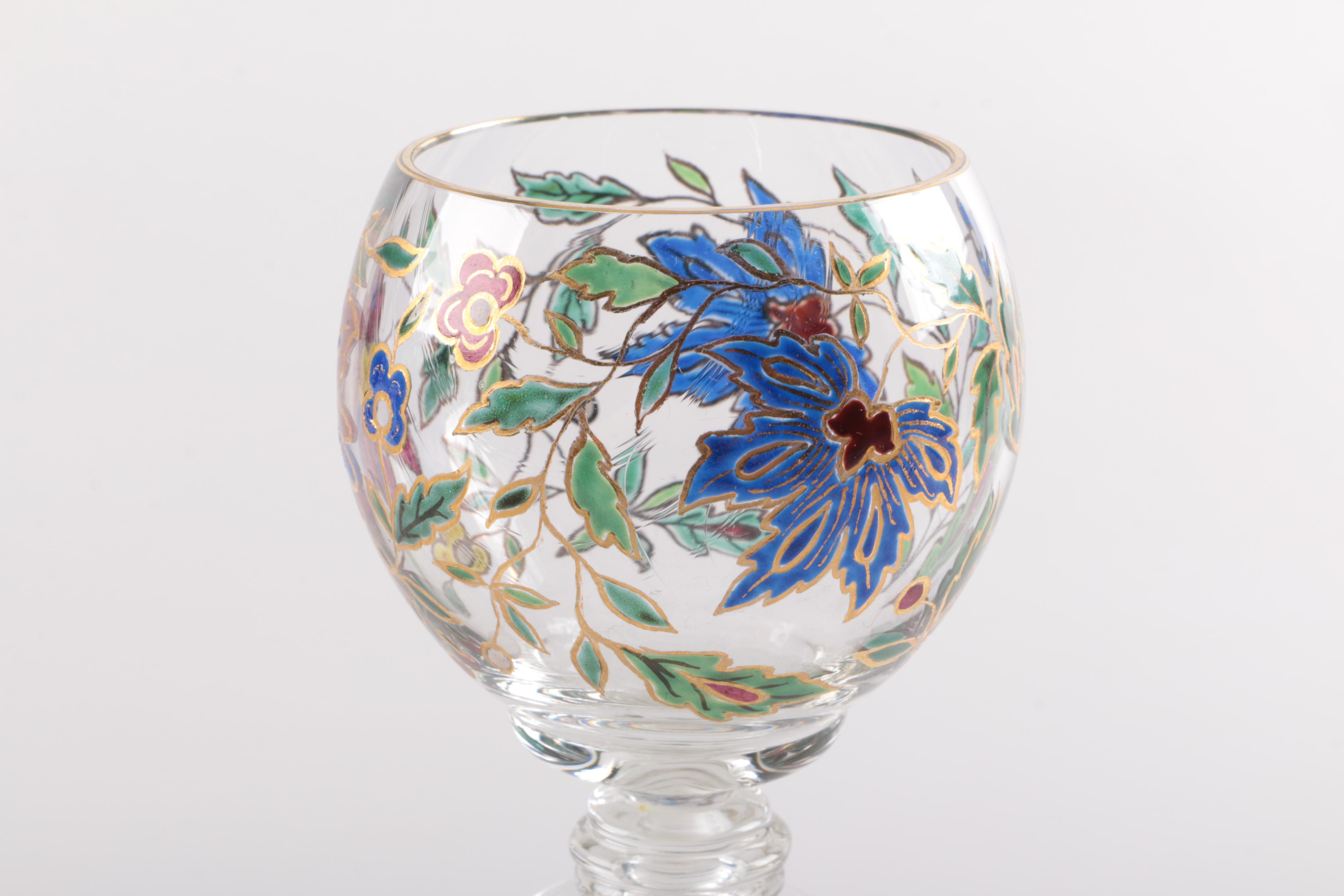 Antique Roemer Wine Glasses