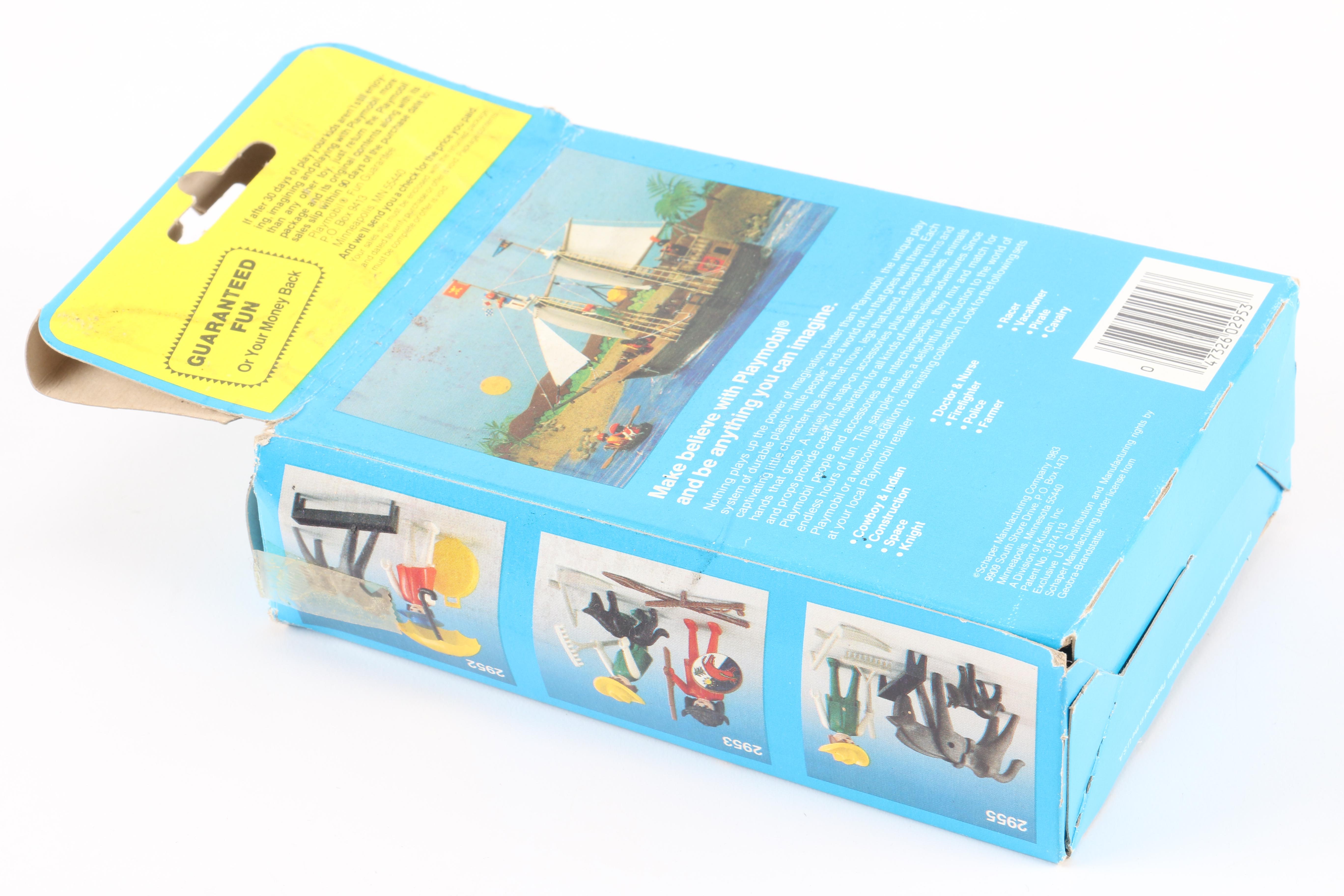 Vintage LEGO Set and Playmobil Kit