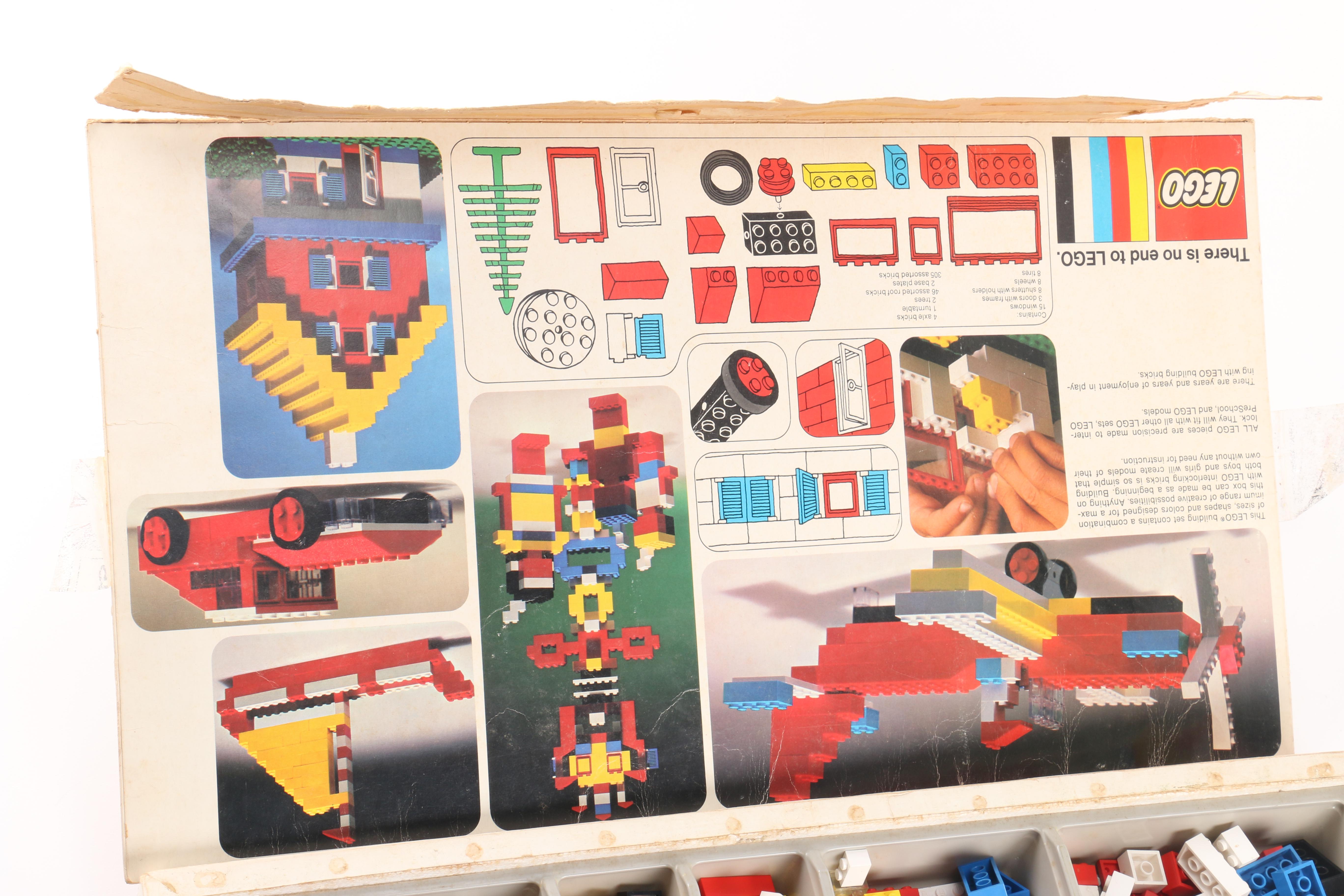 Vintage LEGO Set and Playmobil Kit