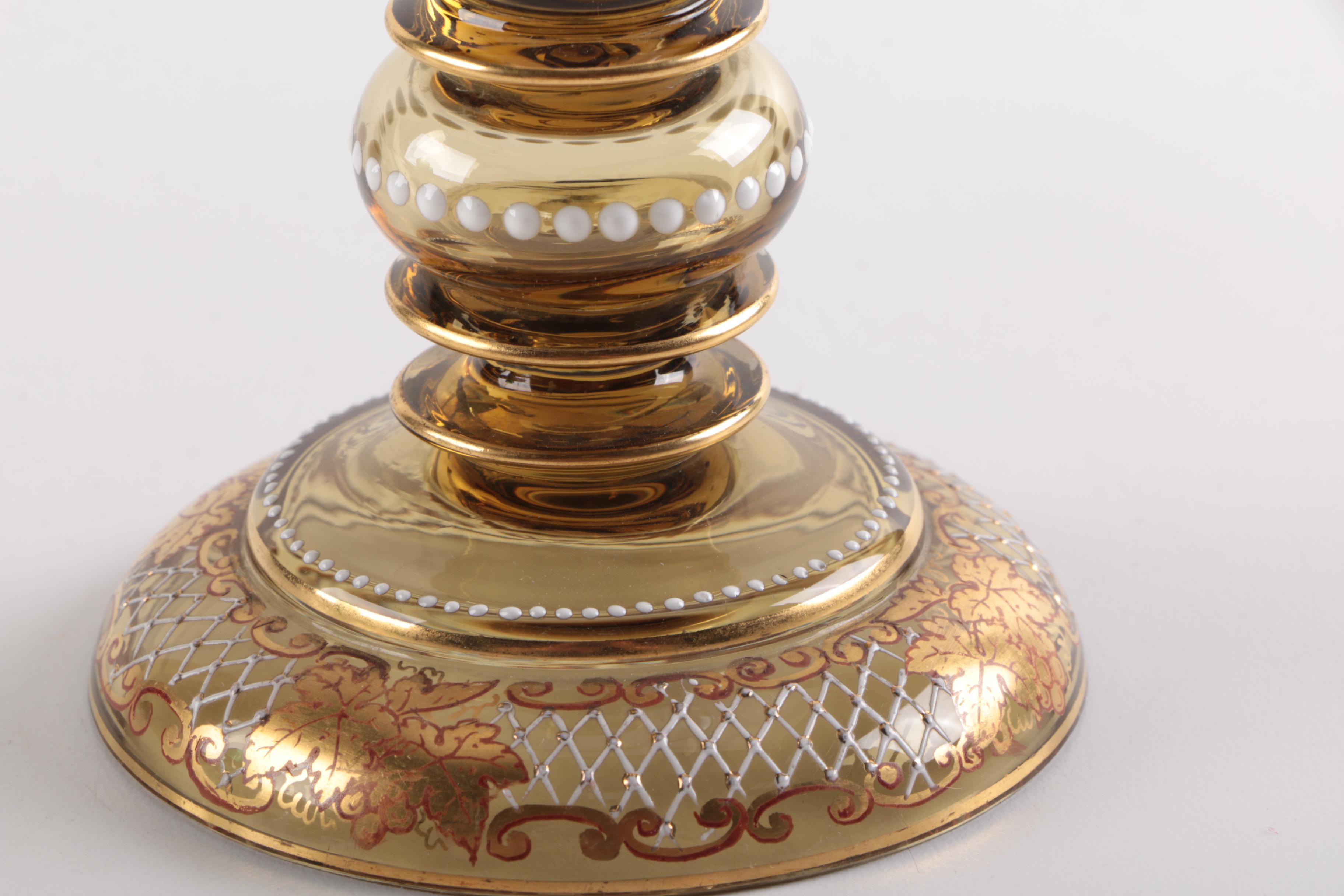 Antique Roemer Wine Glasses