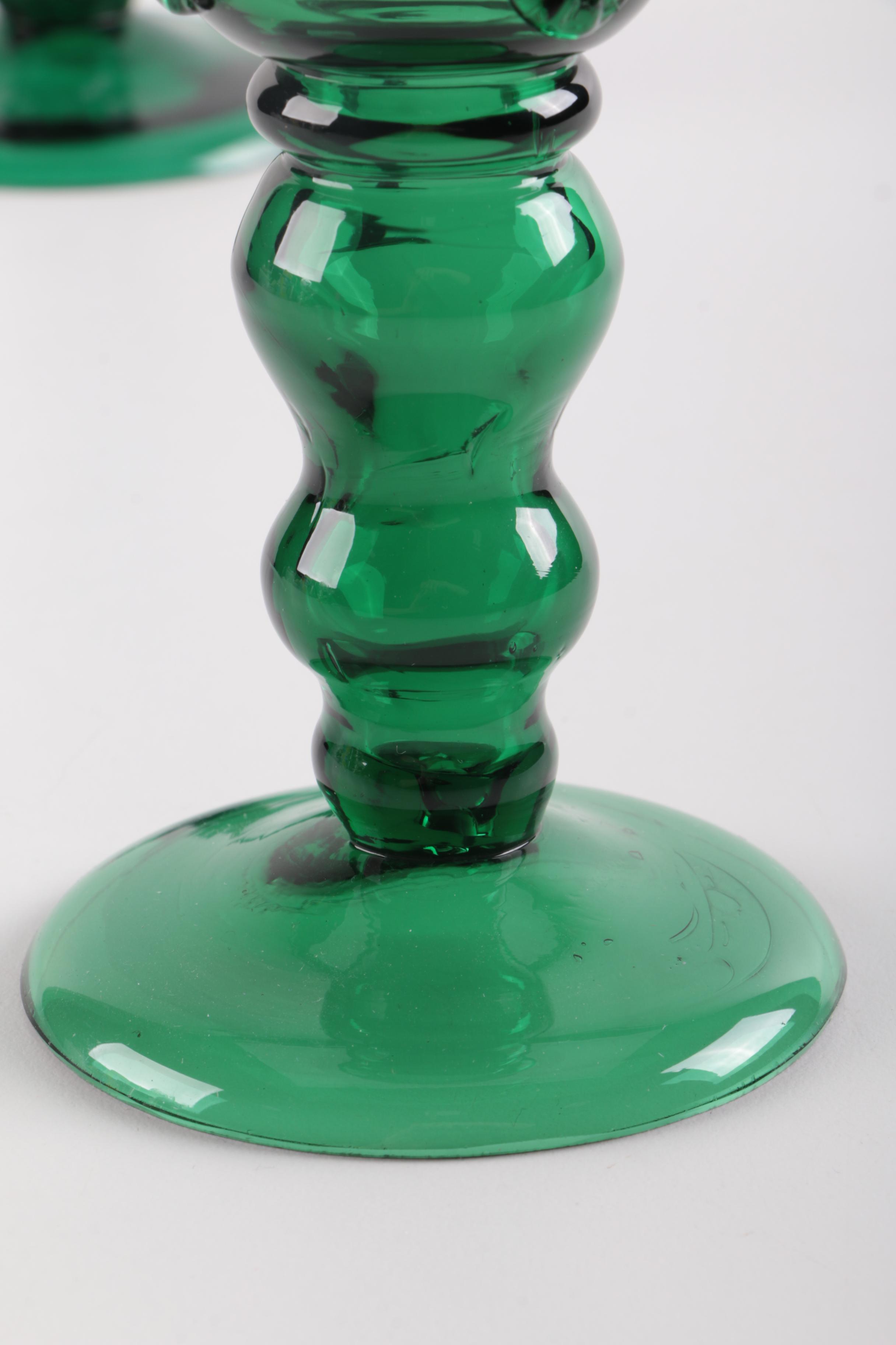 Antique Roemer Wine Glasses