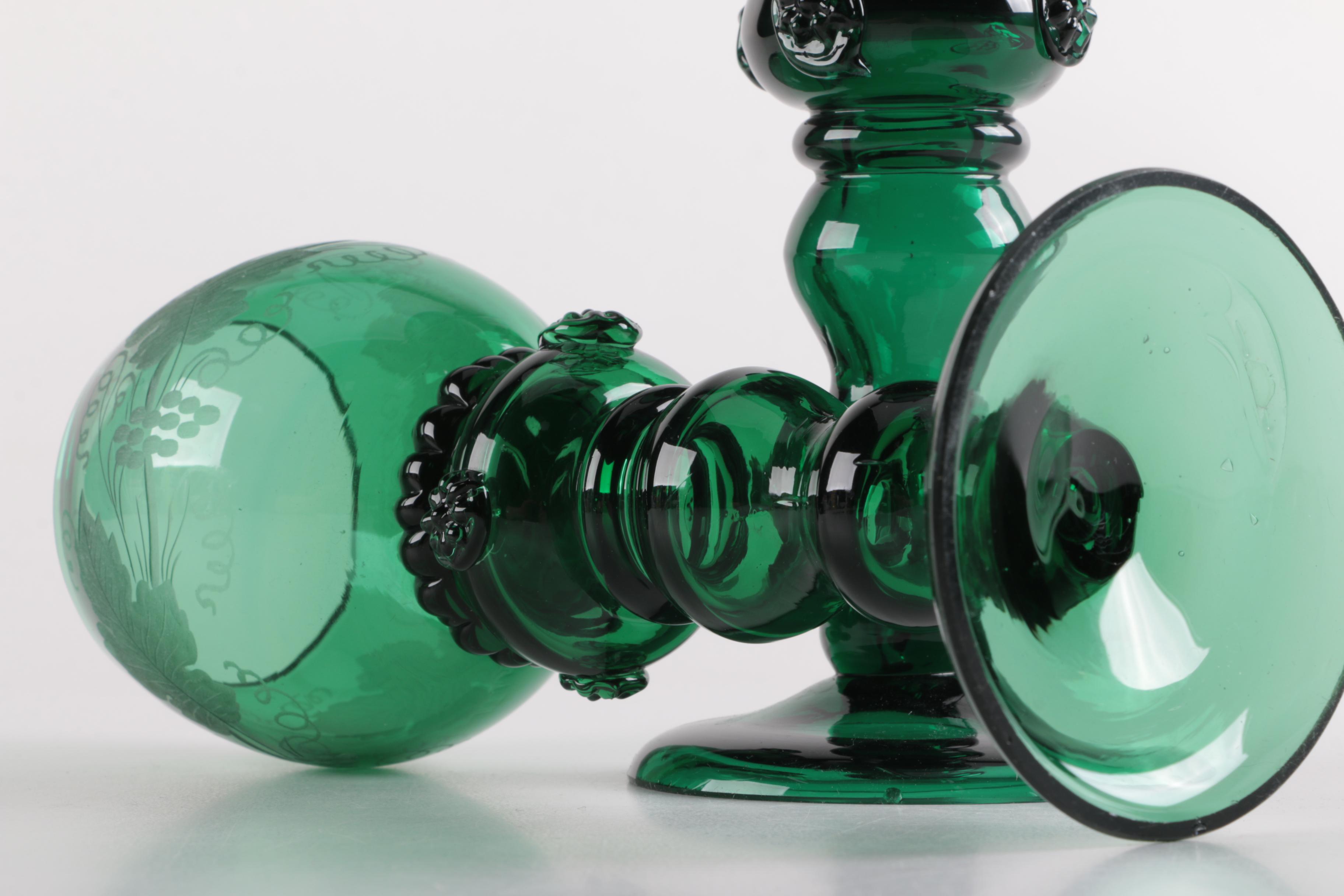 Antique Roemer Wine Glasses