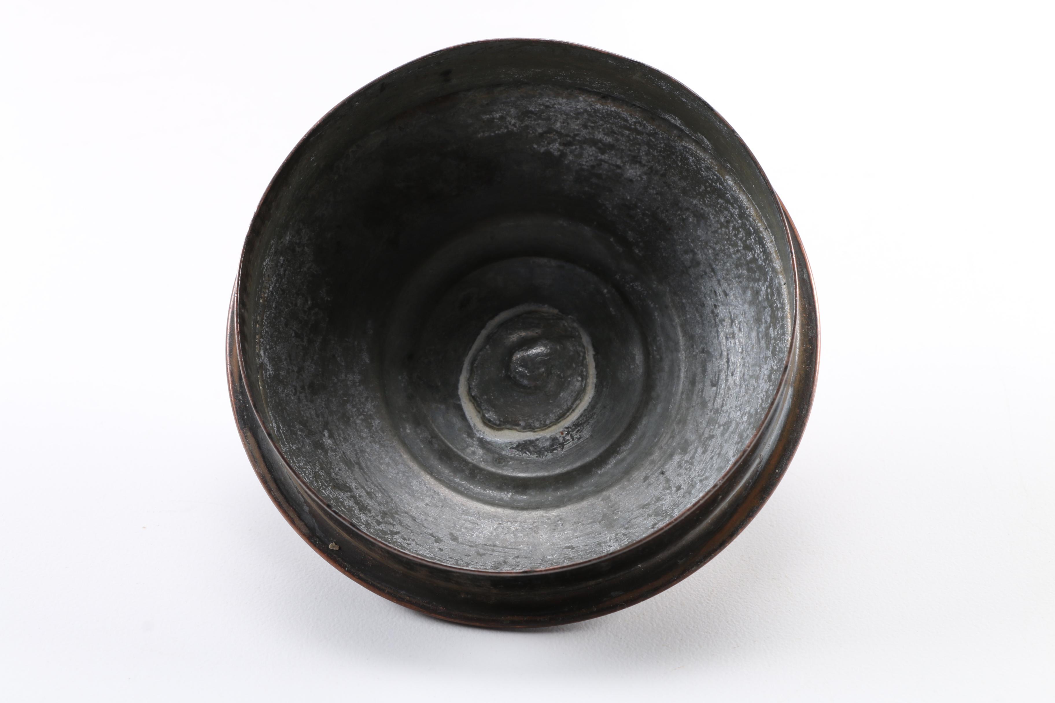 Vintage Black Steel Kettle