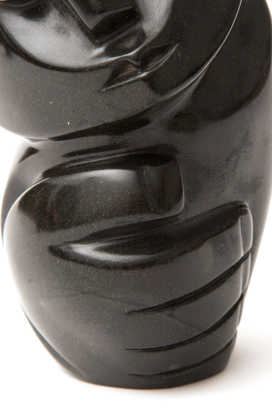 Shona African Modernist Stone Sculpture By Nelson Rumano