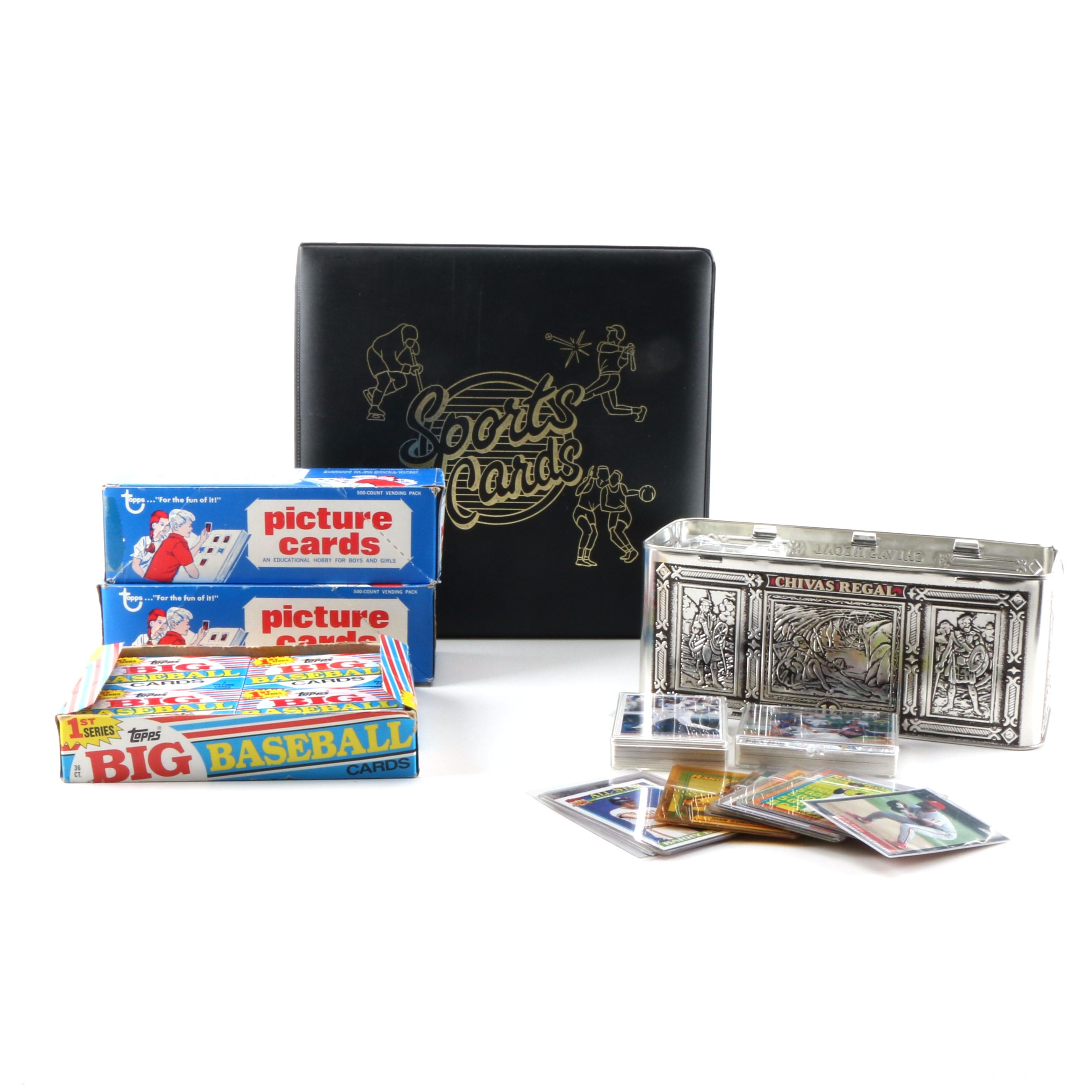 Collection of 1980s and 1990s Baseball Cards