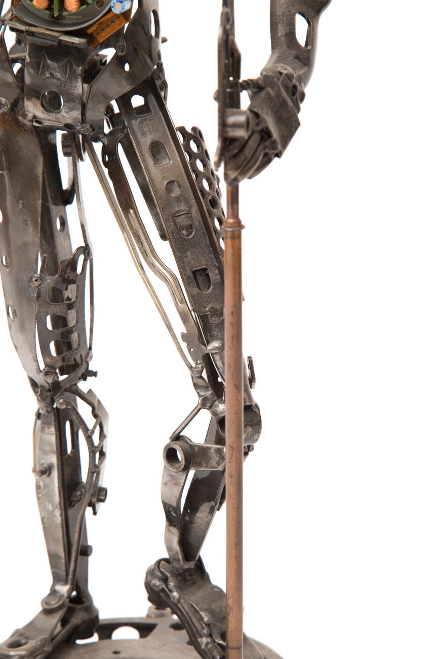 M. Matta Figural Metal Sculpture