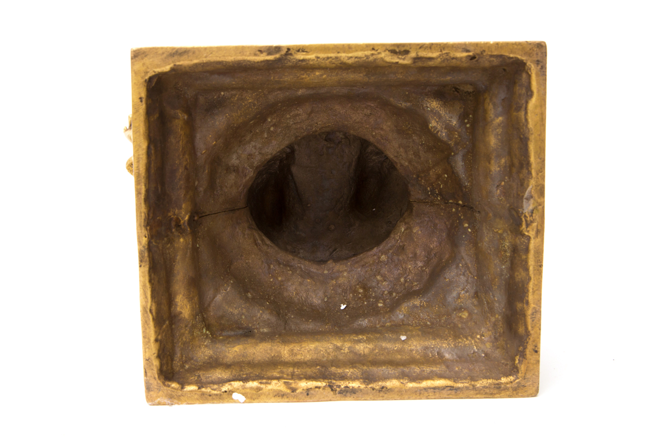 Large Indian Ardha-Narisvara Brass Sculpture