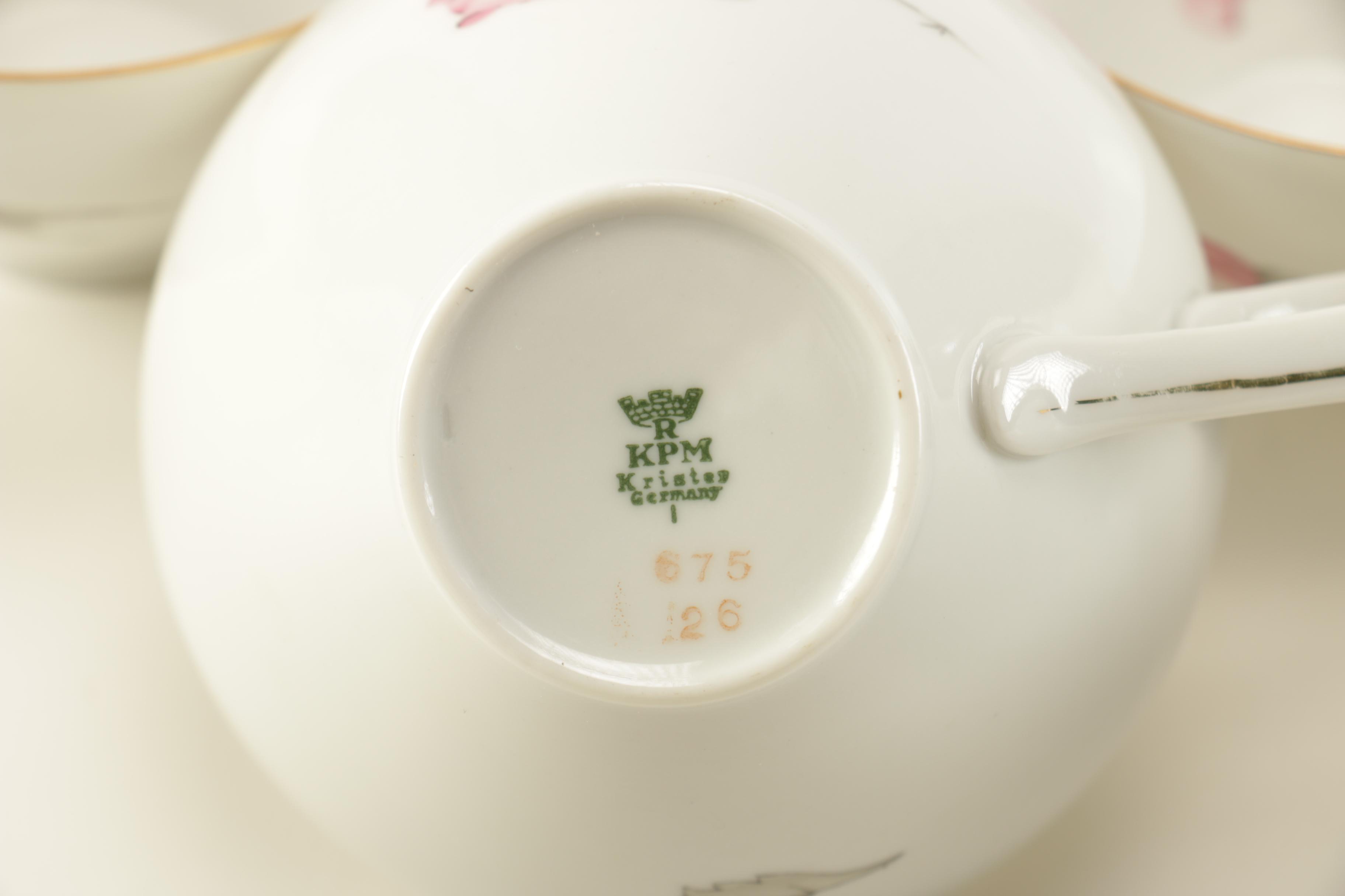 Krister Porzellan Manufaktur Dishes