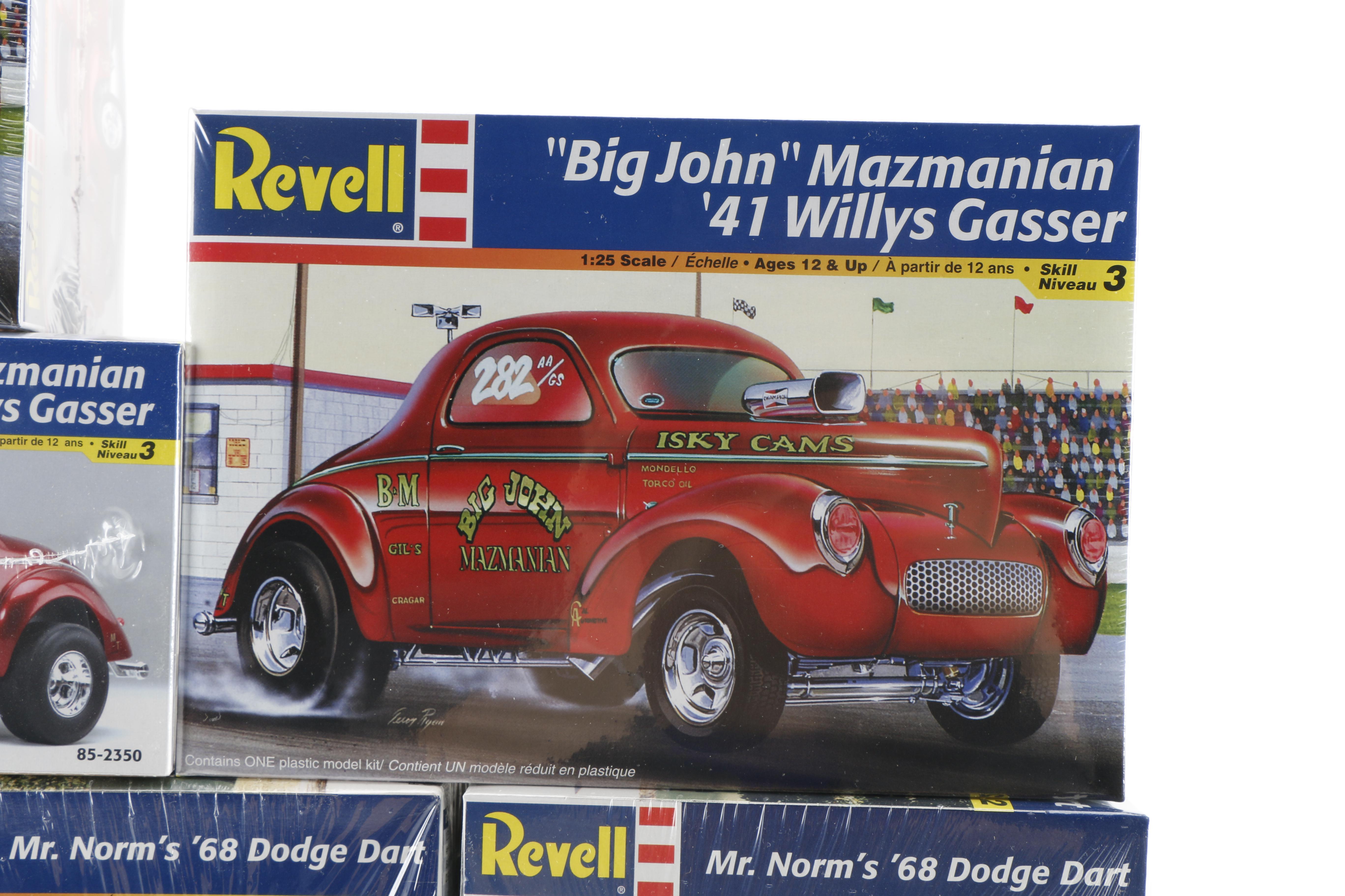 Die-Cast Vehicles Including Revell and ProShop