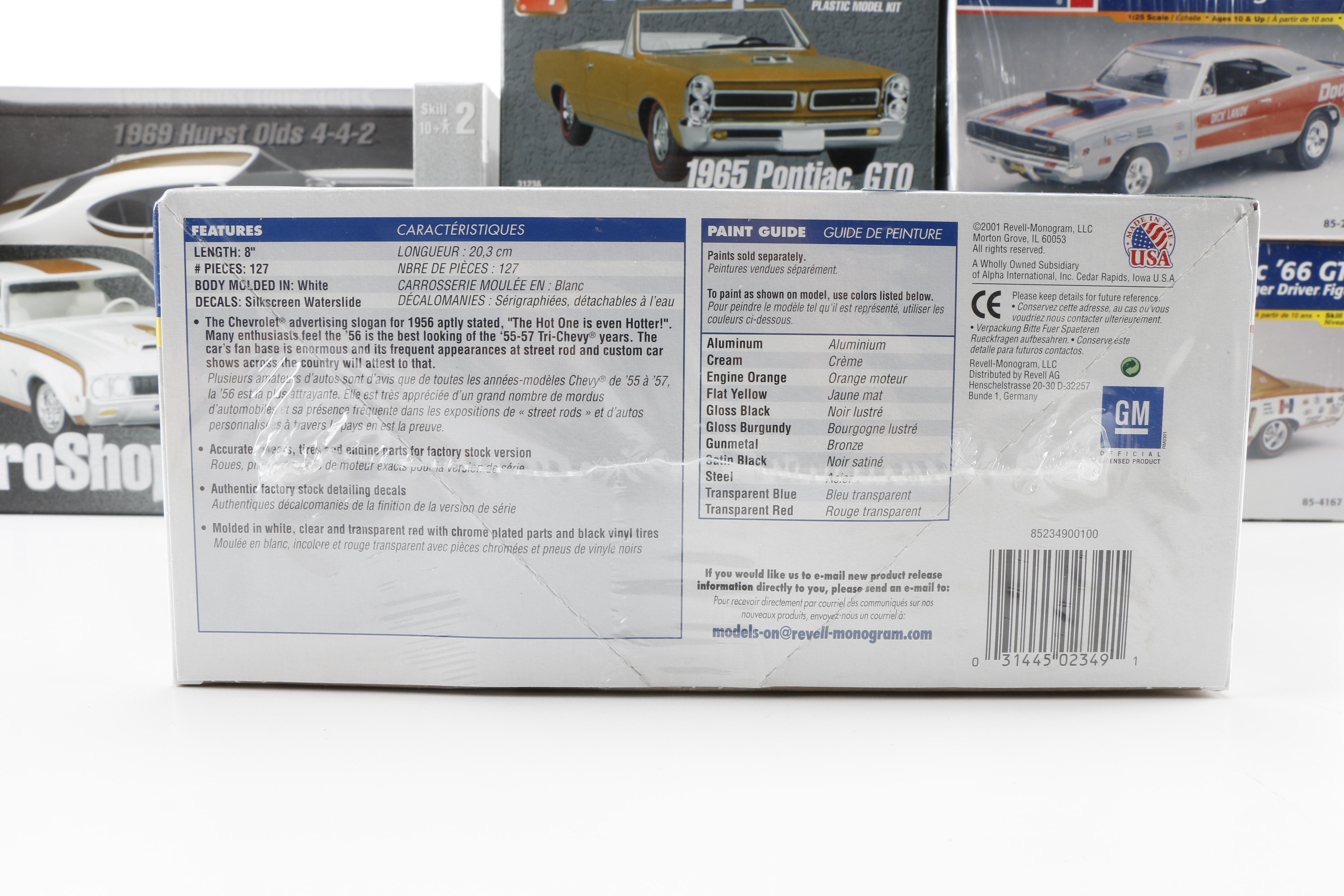 Die-Cast Vehicles Including Revell and ProShop