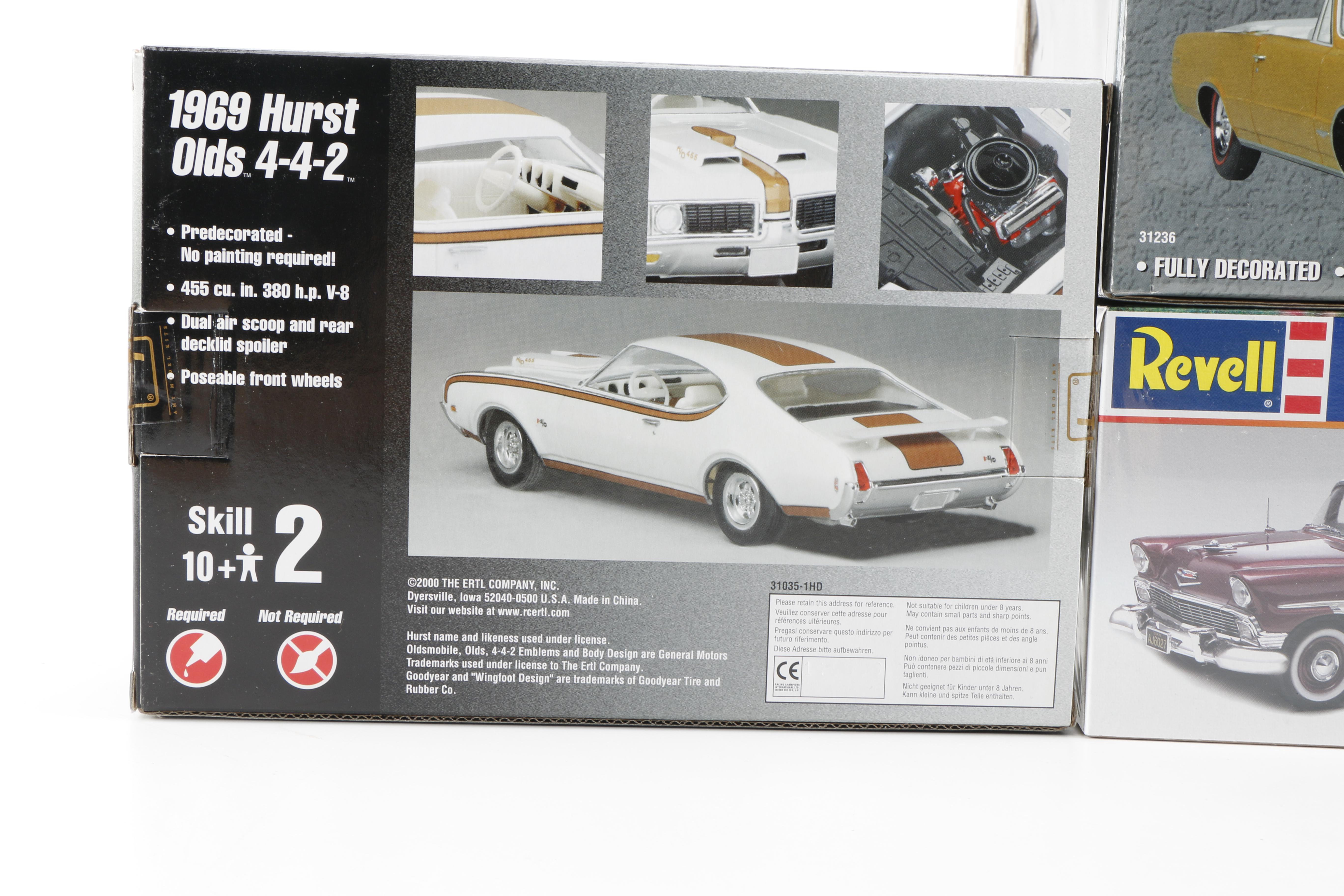 Die-Cast Vehicles Including Revell and ProShop
