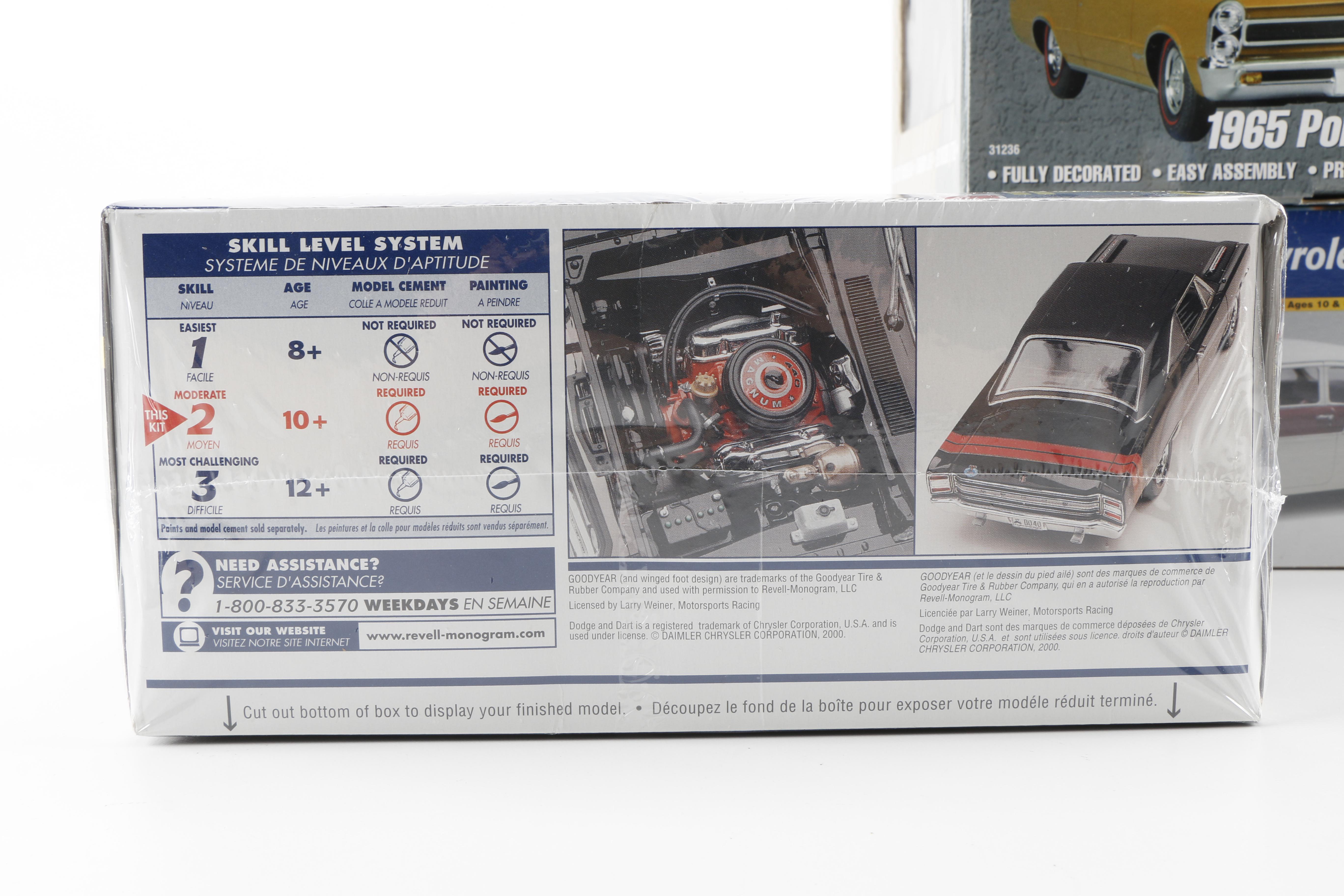 Die-Cast Vehicles Including Revell and ProShop