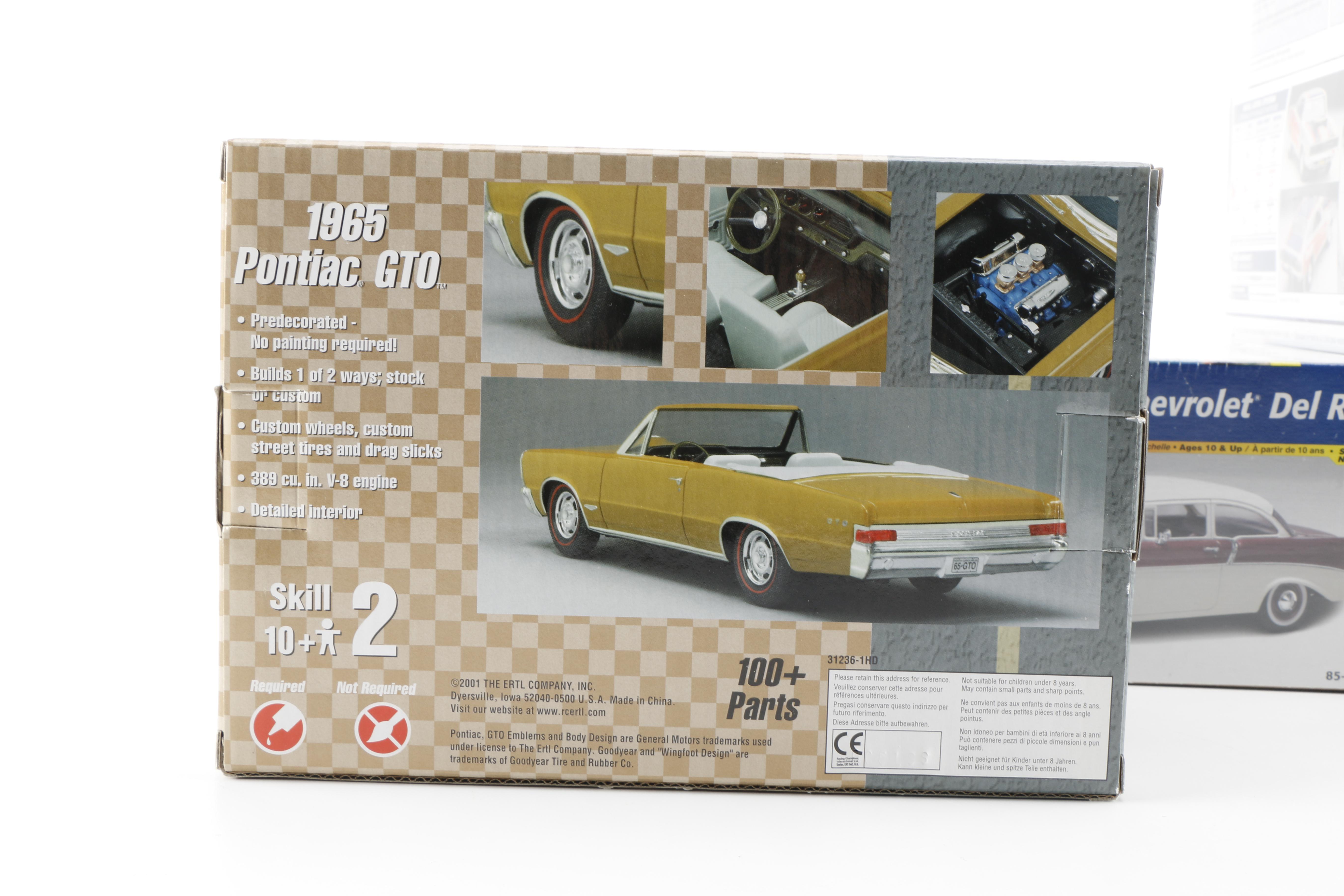 Die-Cast Vehicles Including Revell and ProShop