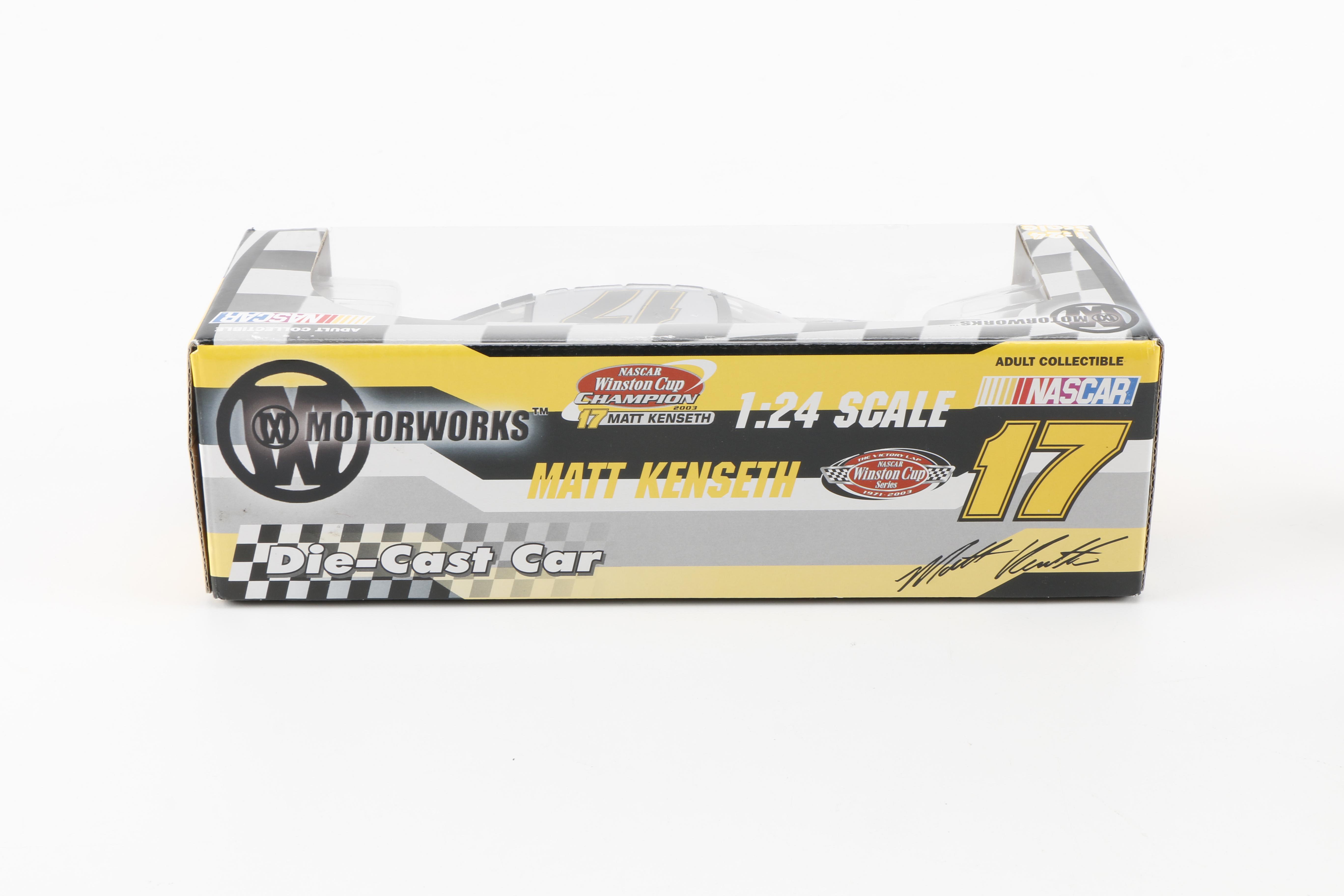 Matt Kenseth NASCAR Motorworks Die-Cast Cars and Bear