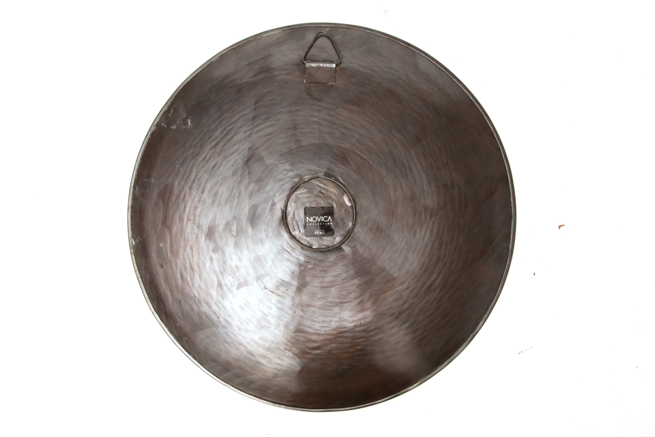 Hand Crafted Archaeological Tumi Bronze And Copper Wall Decor