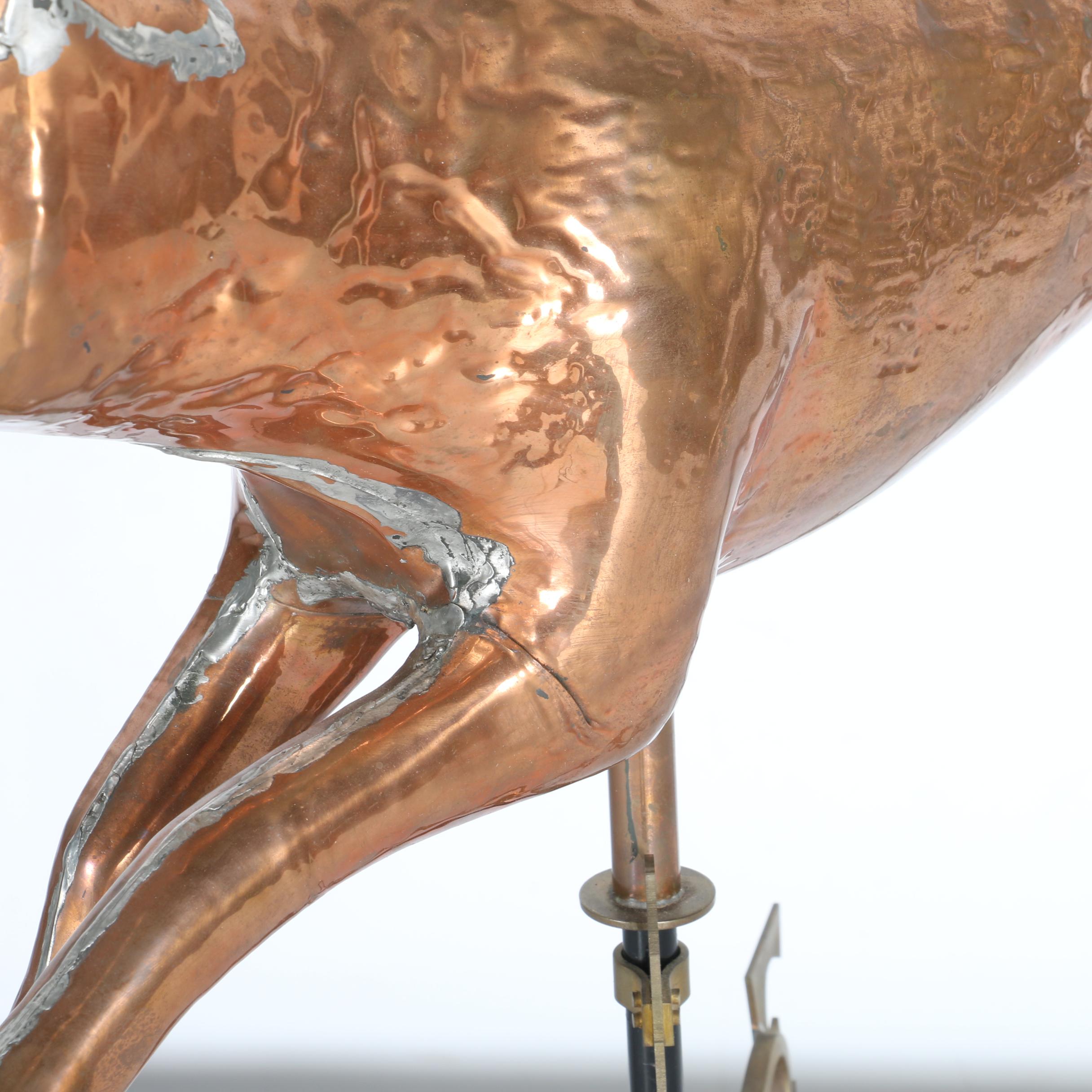 2005 Signed John Garret Thew "Fox" Weathervane