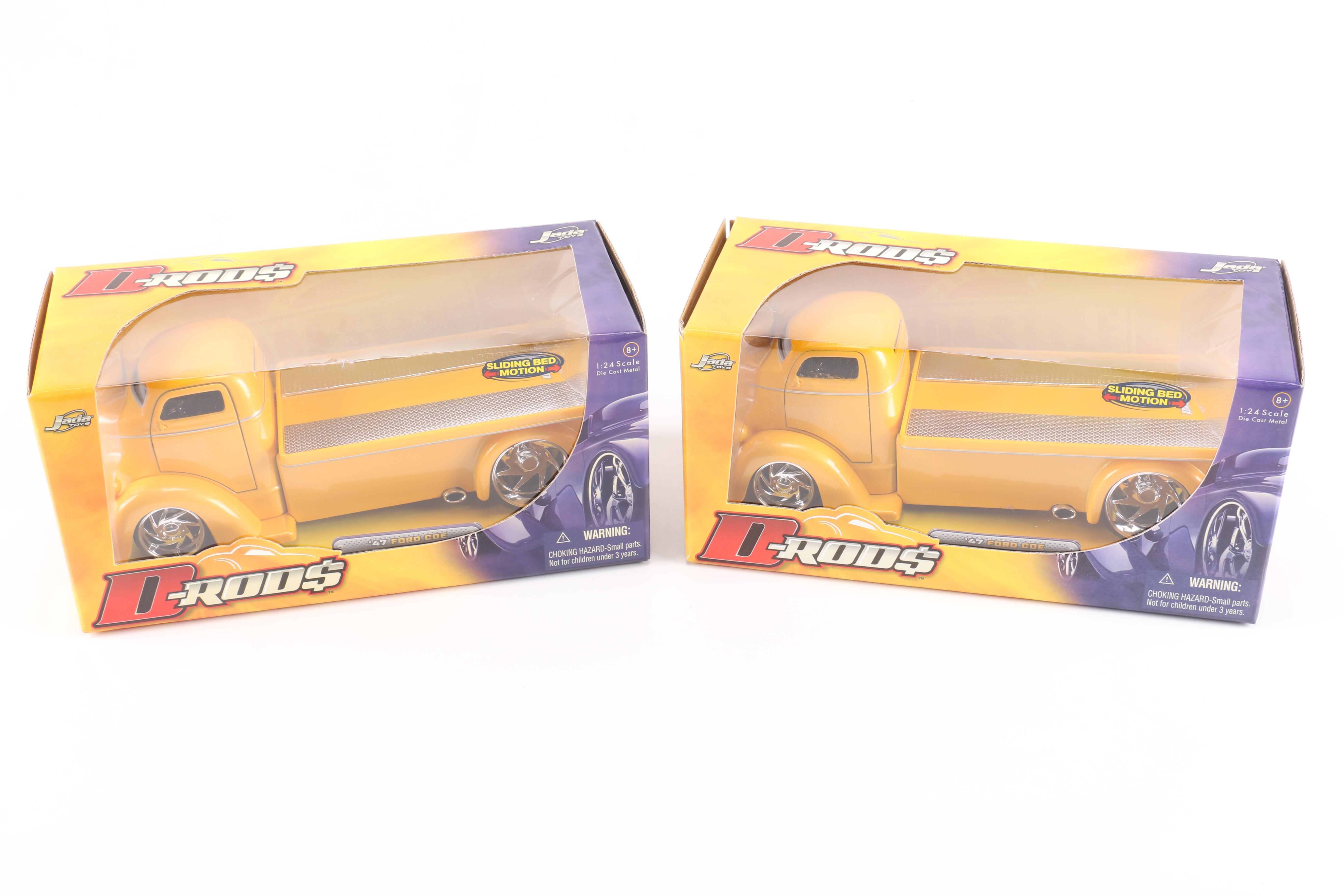 Collection of 1947 Ford Coe 1:24 Scale Die-Cast Replica Cars