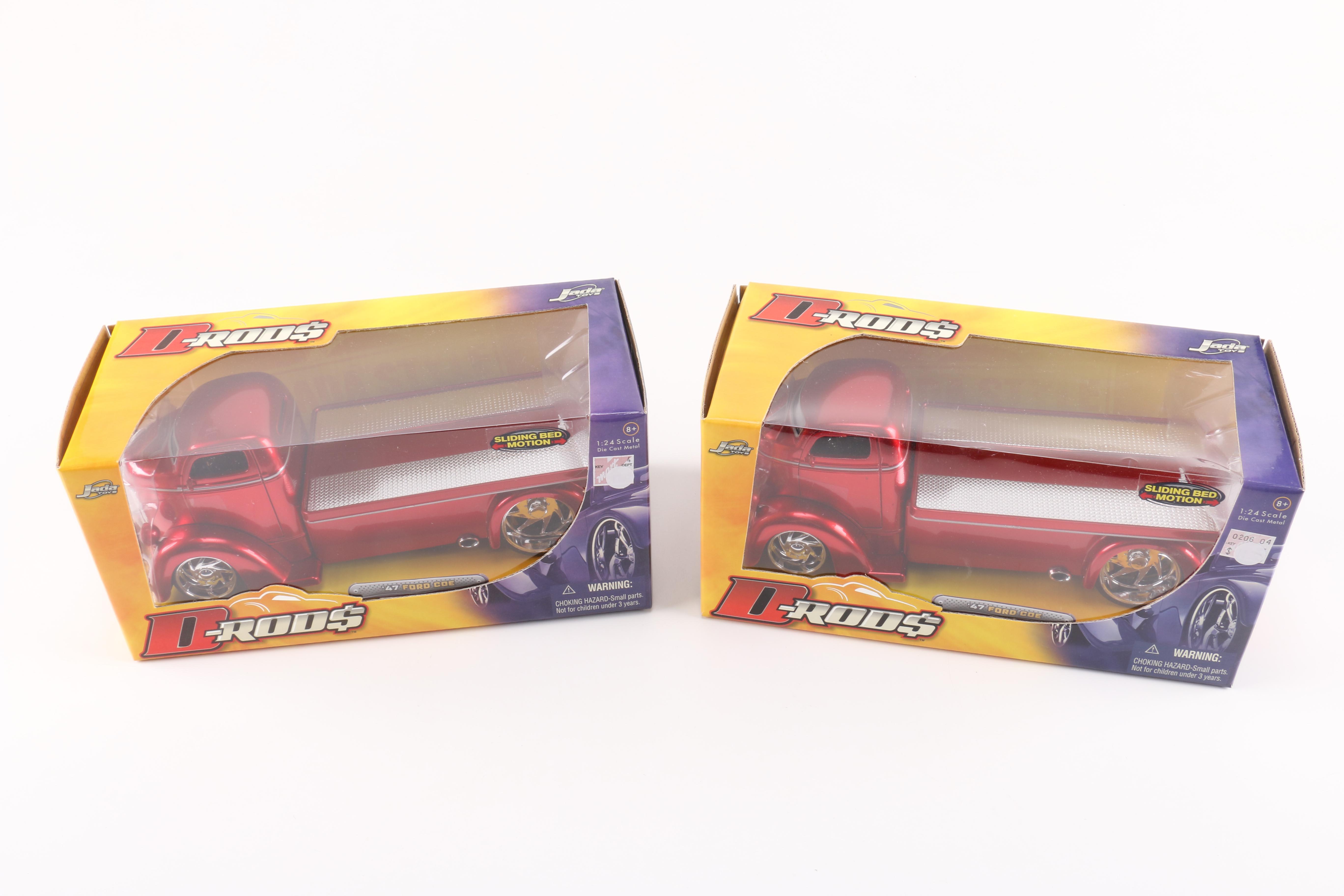 Collection of 1947 Ford Coe 1:24 Scale Die-Cast Replica Cars