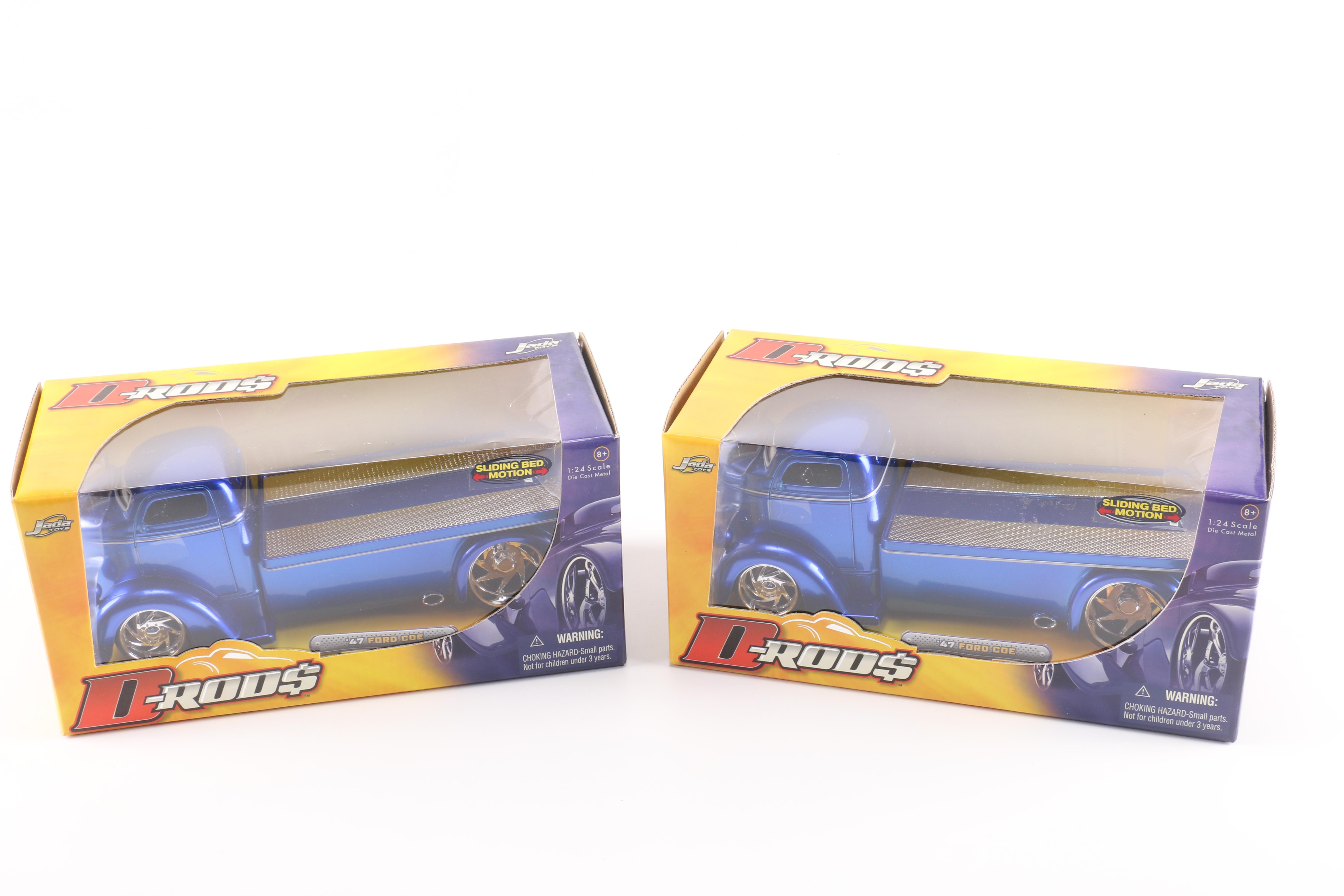 Collection of 1947 Ford Coe 1:24 Scale Die-Cast Replica Cars