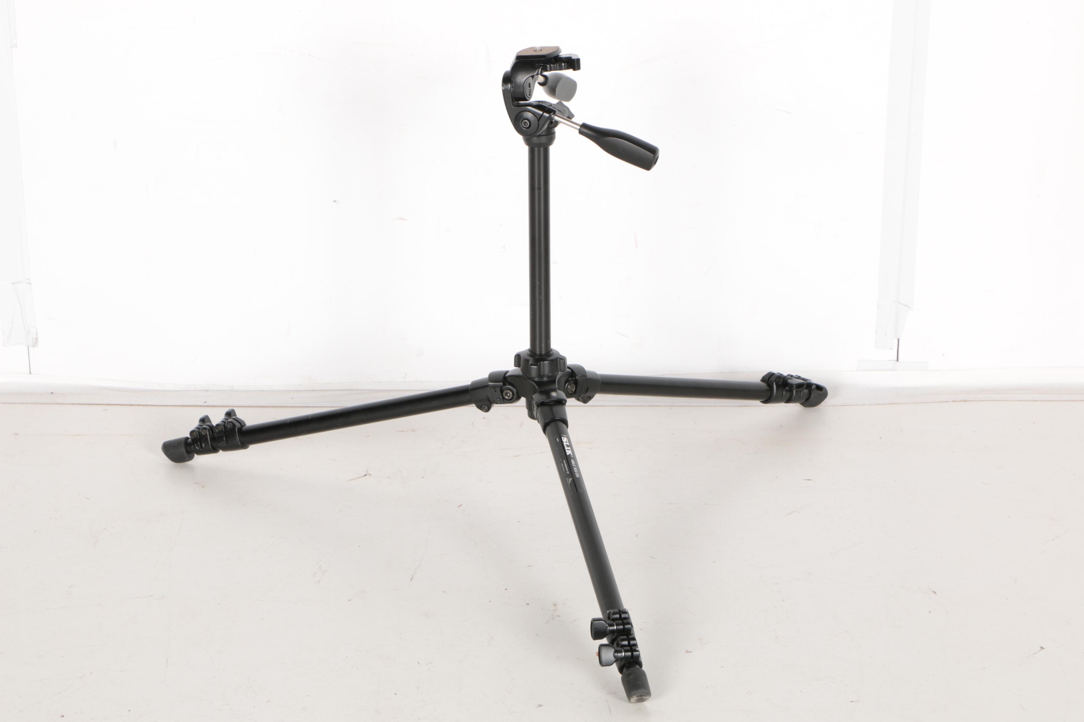 Realistic Microphone and Stand, Tripods and Accessories