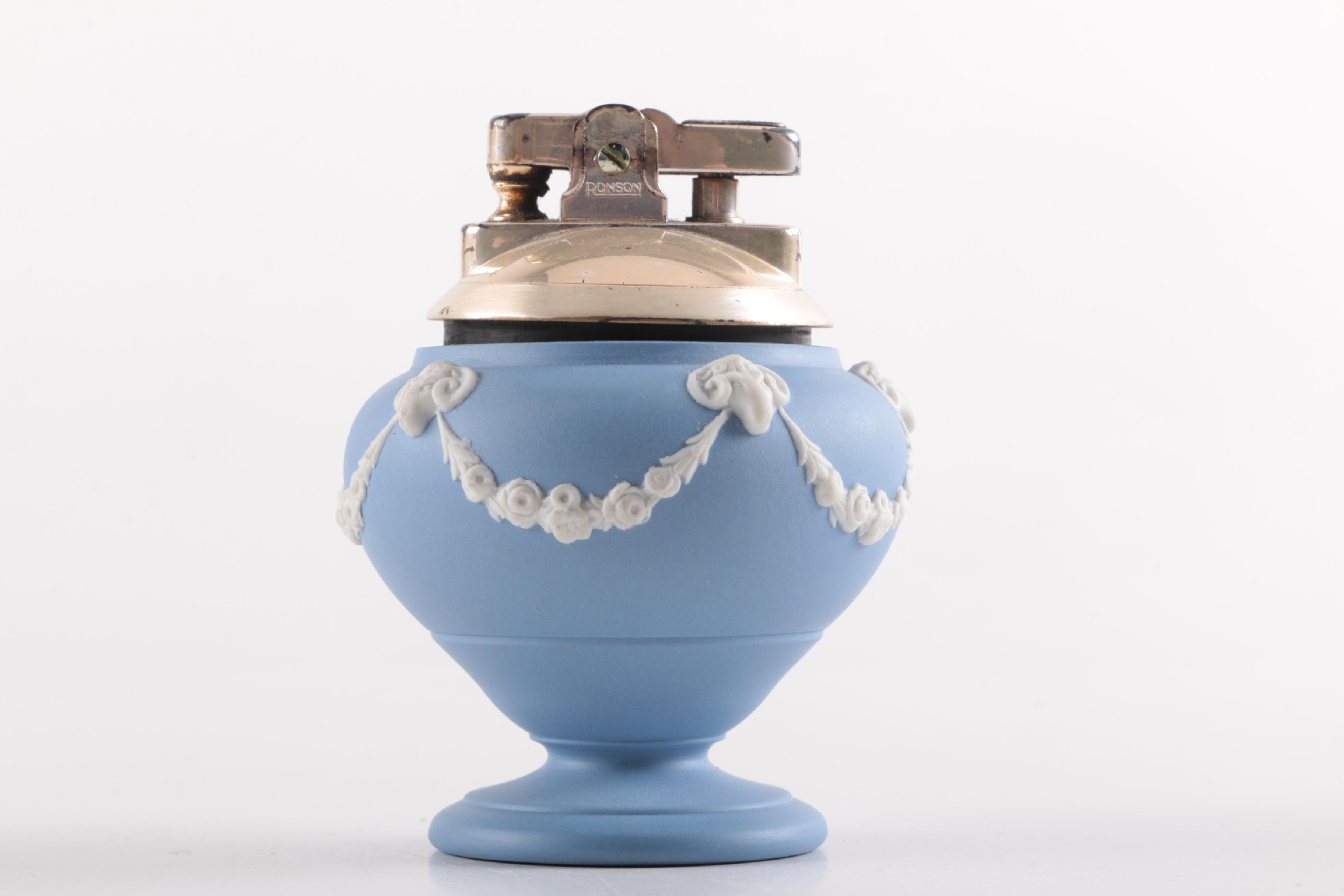 Decorative Table Lighters Including Wedgwood