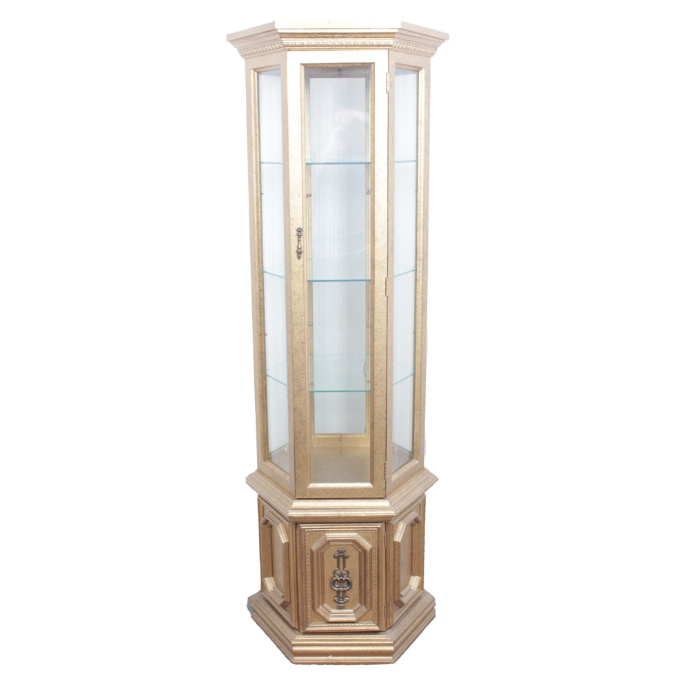 Wooden Curio Cabinet