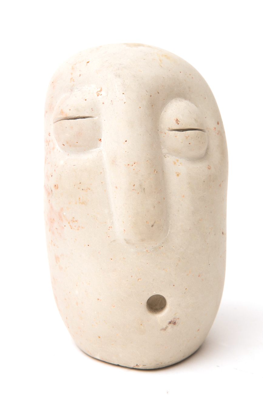 Hand Carved Marble Sculpture Signed "Fantza"