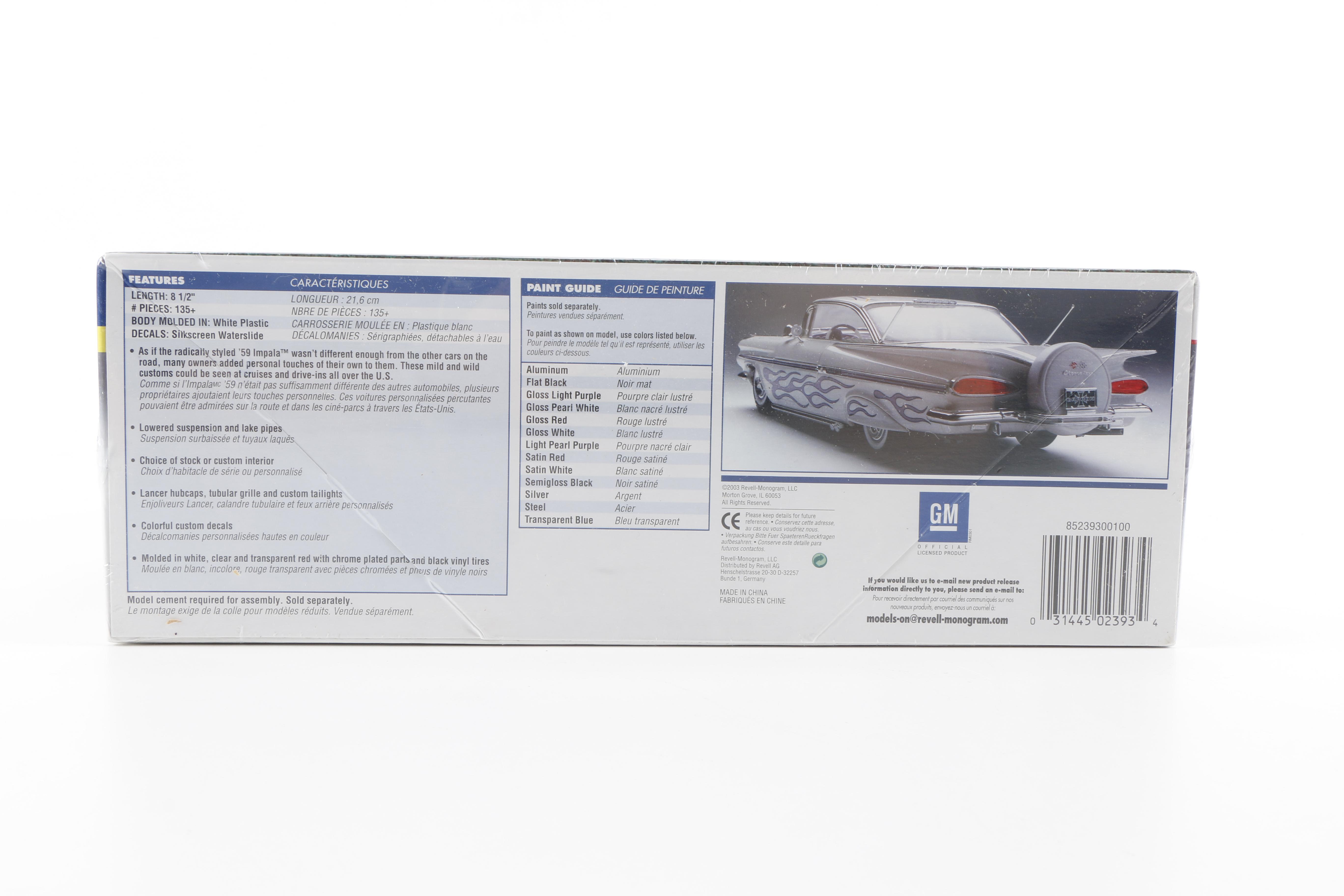 Die-Cast Vehicles and Kits