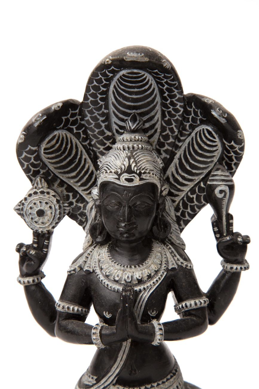 Hand Crafted Naga Snake Deity Stone Sculpture