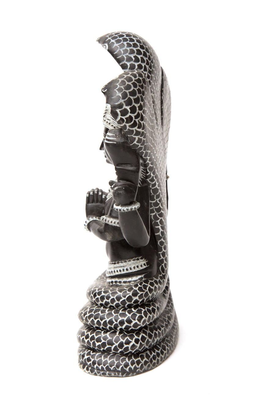 Hand Crafted Naga Snake Deity Stone Sculpture