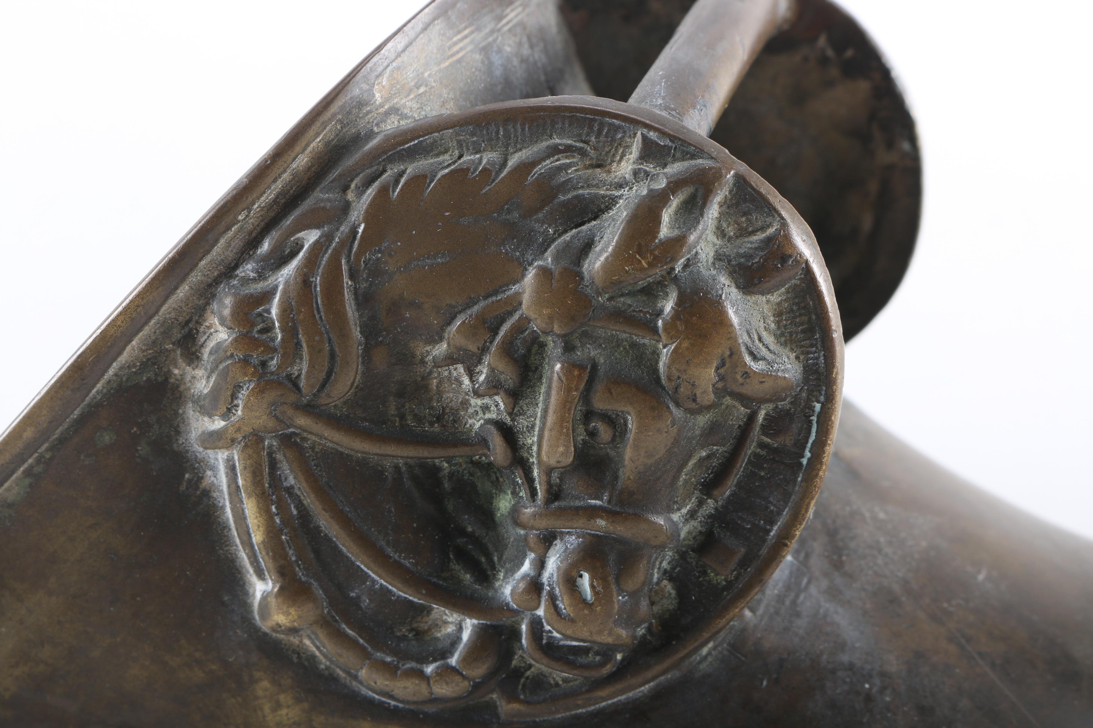 Antique Bronze Spanish Colonial Style Stirrups