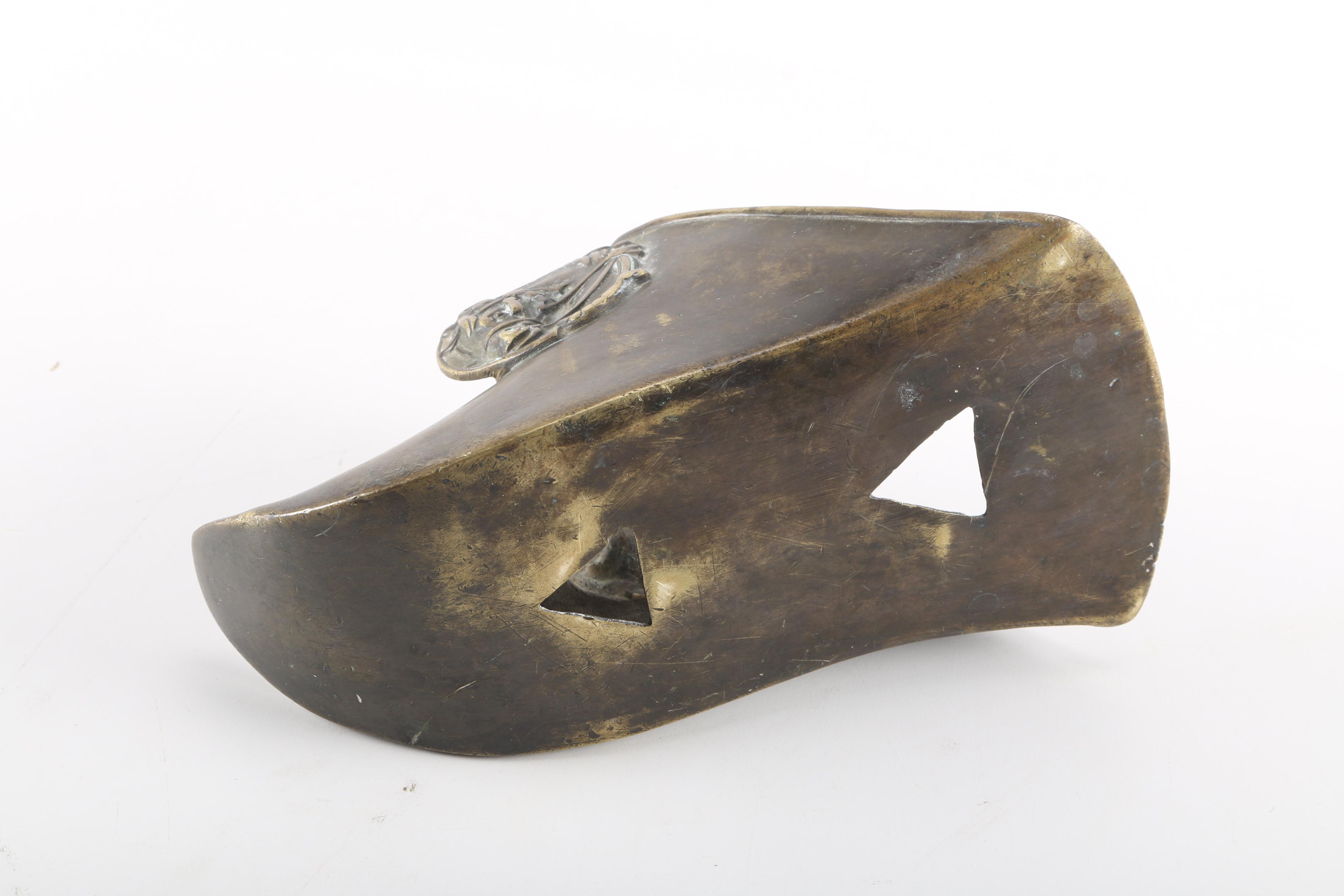 Antique Bronze Spanish Colonial Style Stirrups