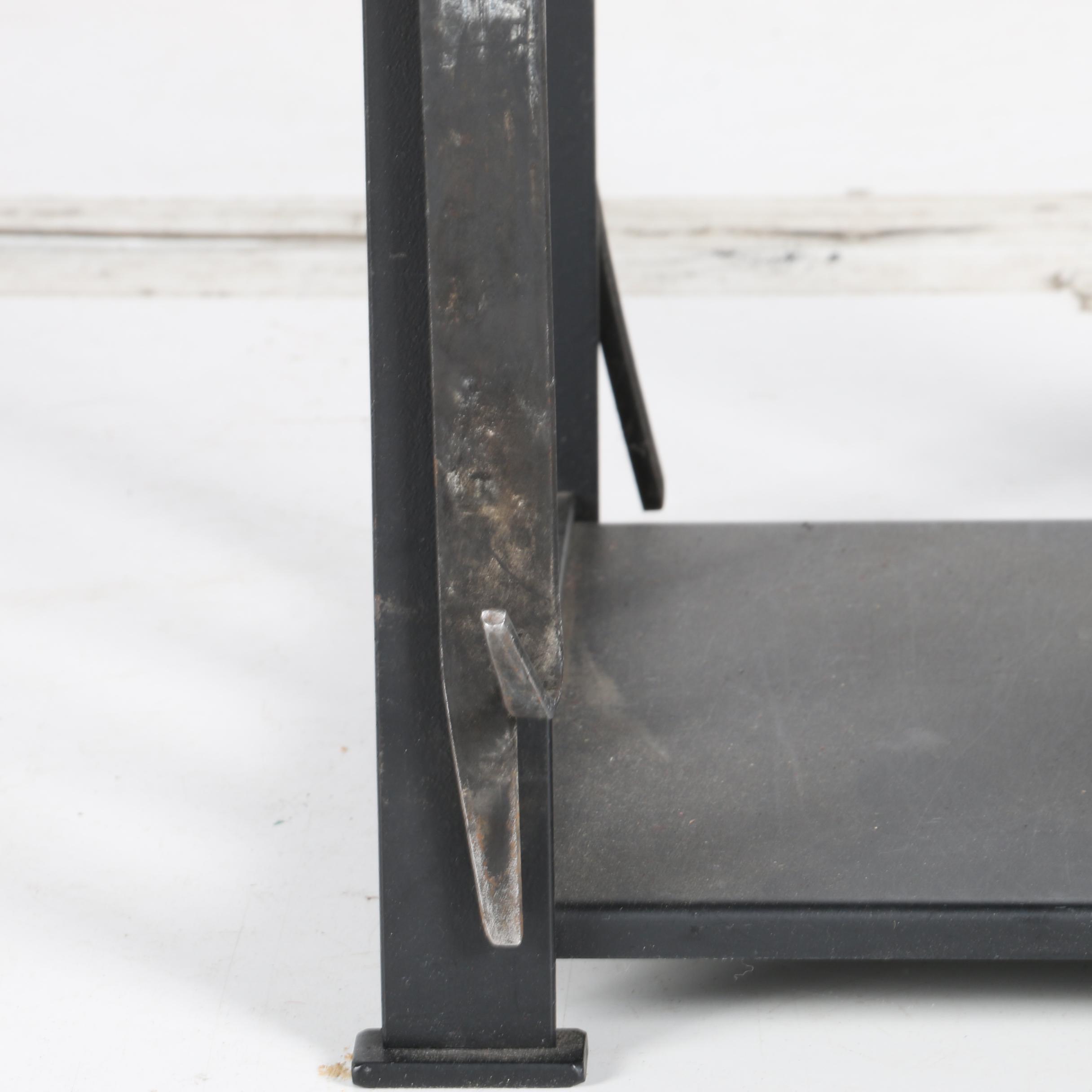 Wrought Iron Fireplace Stand