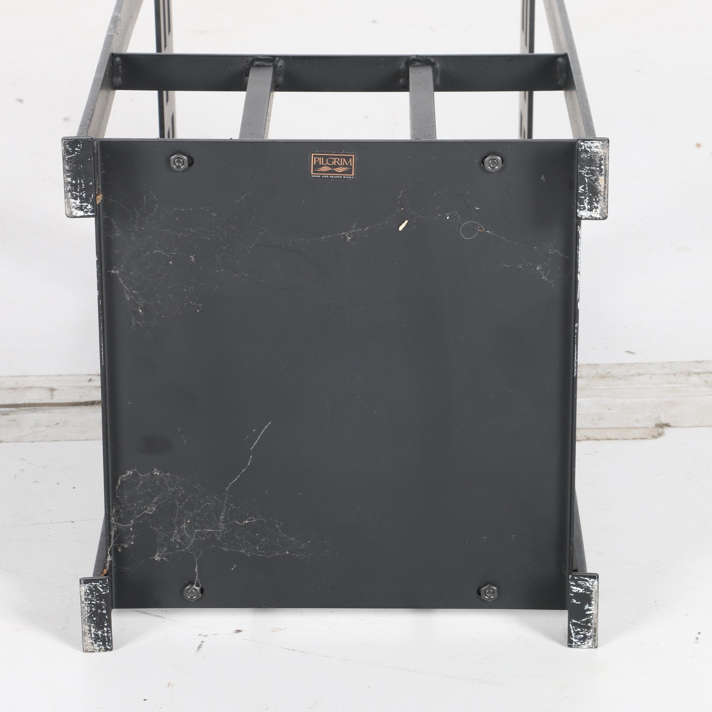 Wrought Iron Fireplace Stand